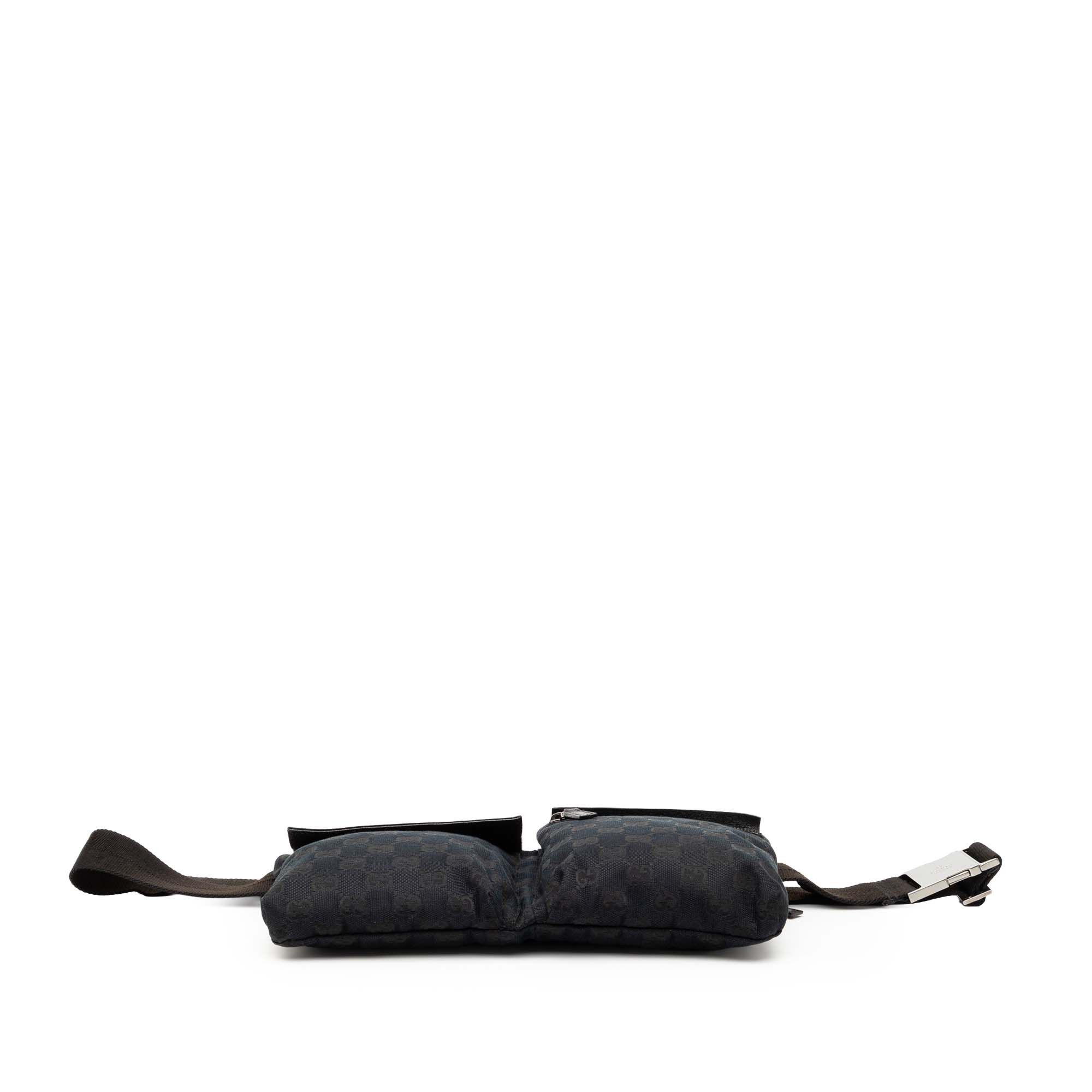 Gucci Gucci GG Canvas Double Pocket Belt Bag Size ONE SIZE - 3 Thumbnail