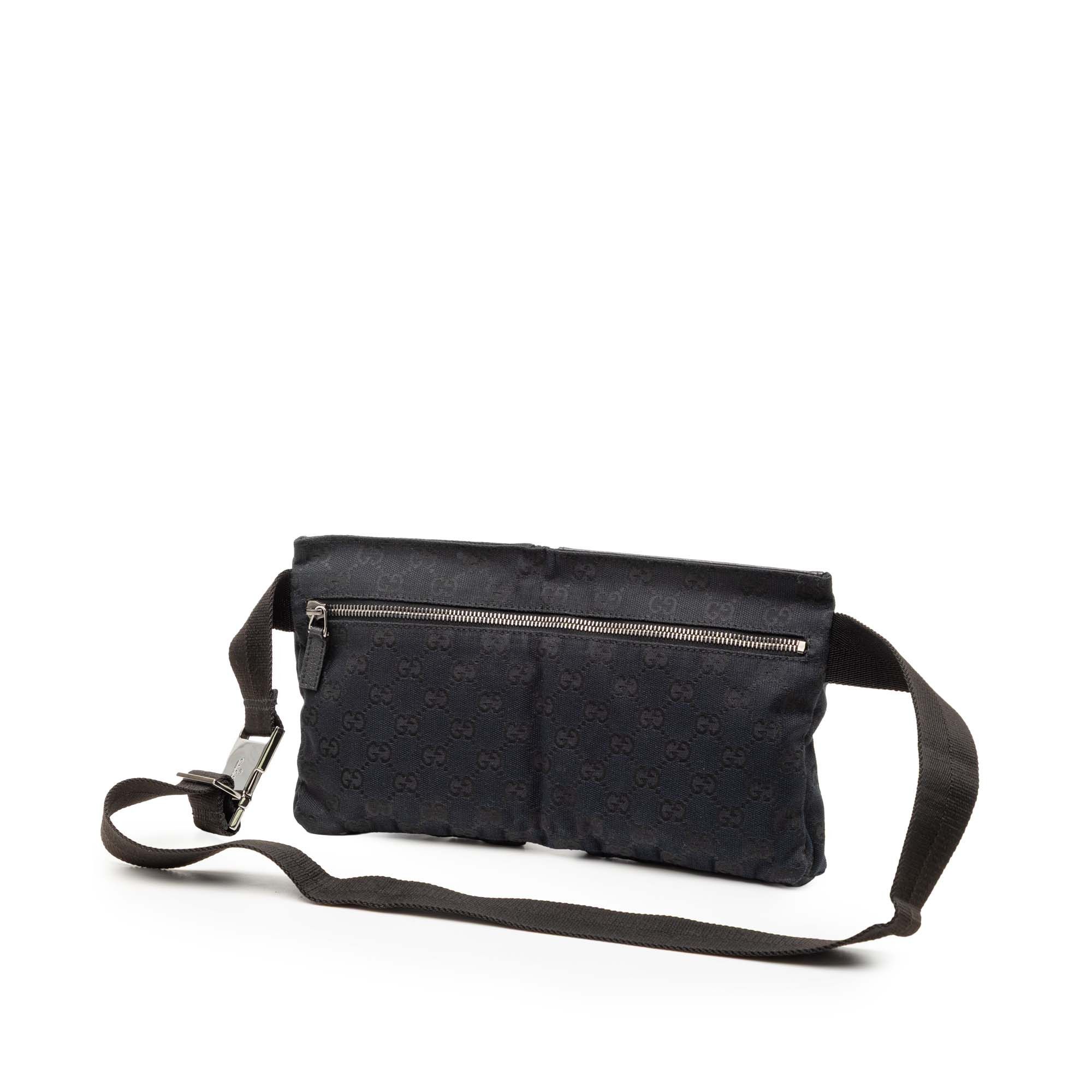 Gucci Gucci GG Canvas Double Pocket Belt Bag Size ONE SIZE - 2 Thumbnail