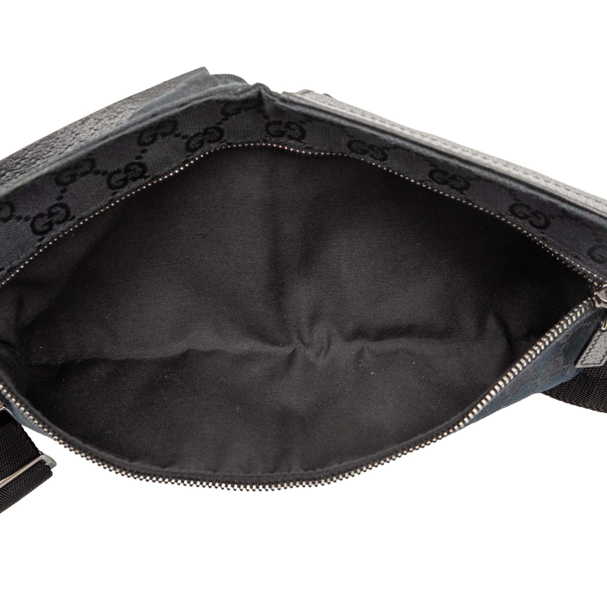 Gucci Gucci GG Canvas Double Pocket Belt Bag Size ONE SIZE - 4 Thumbnail