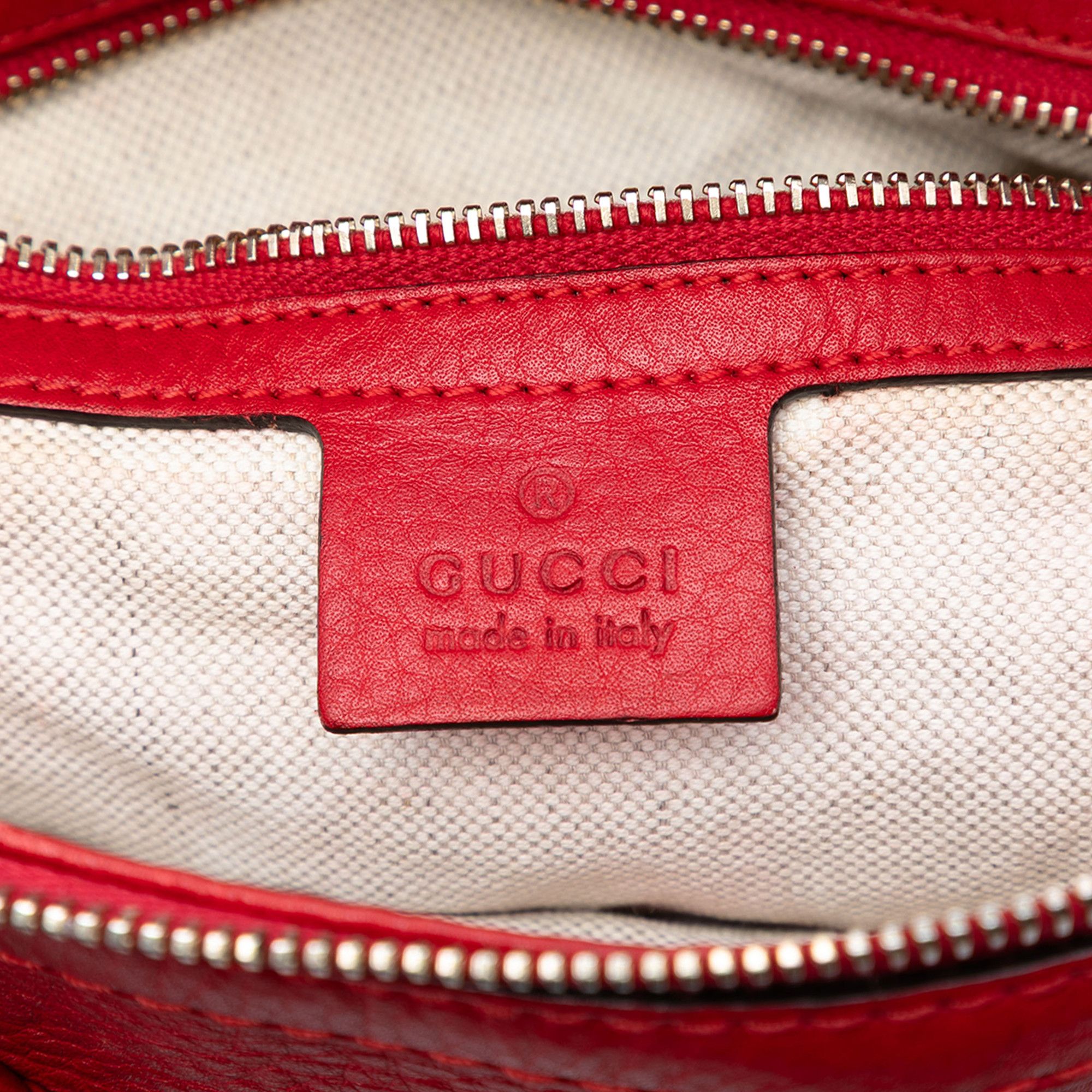 Gucci Gucci Pebbled Calfskin Bella Satchel Size ONE SIZE - 5 Thumbnail
