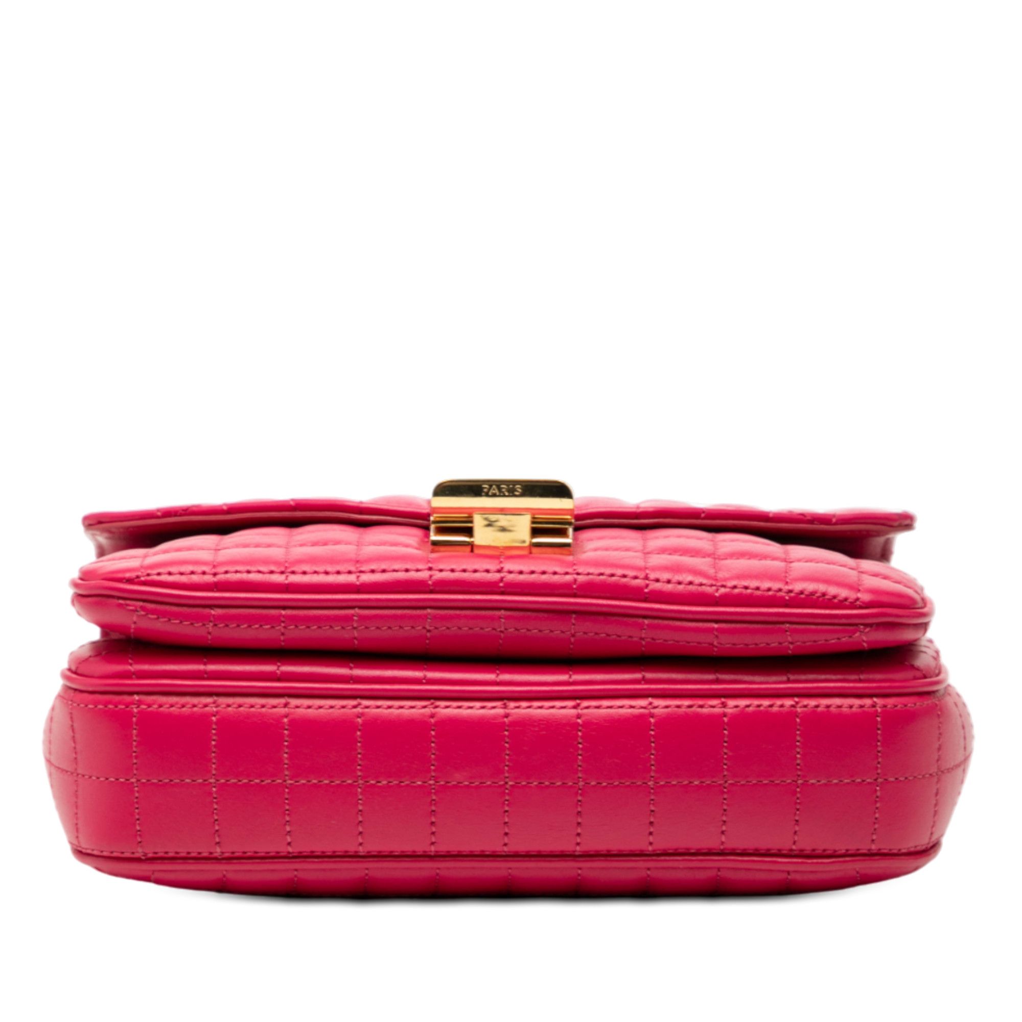 Celine Celine Small Quilted Calfskin C Bag Size ONE SIZE - 3 Thumbnail