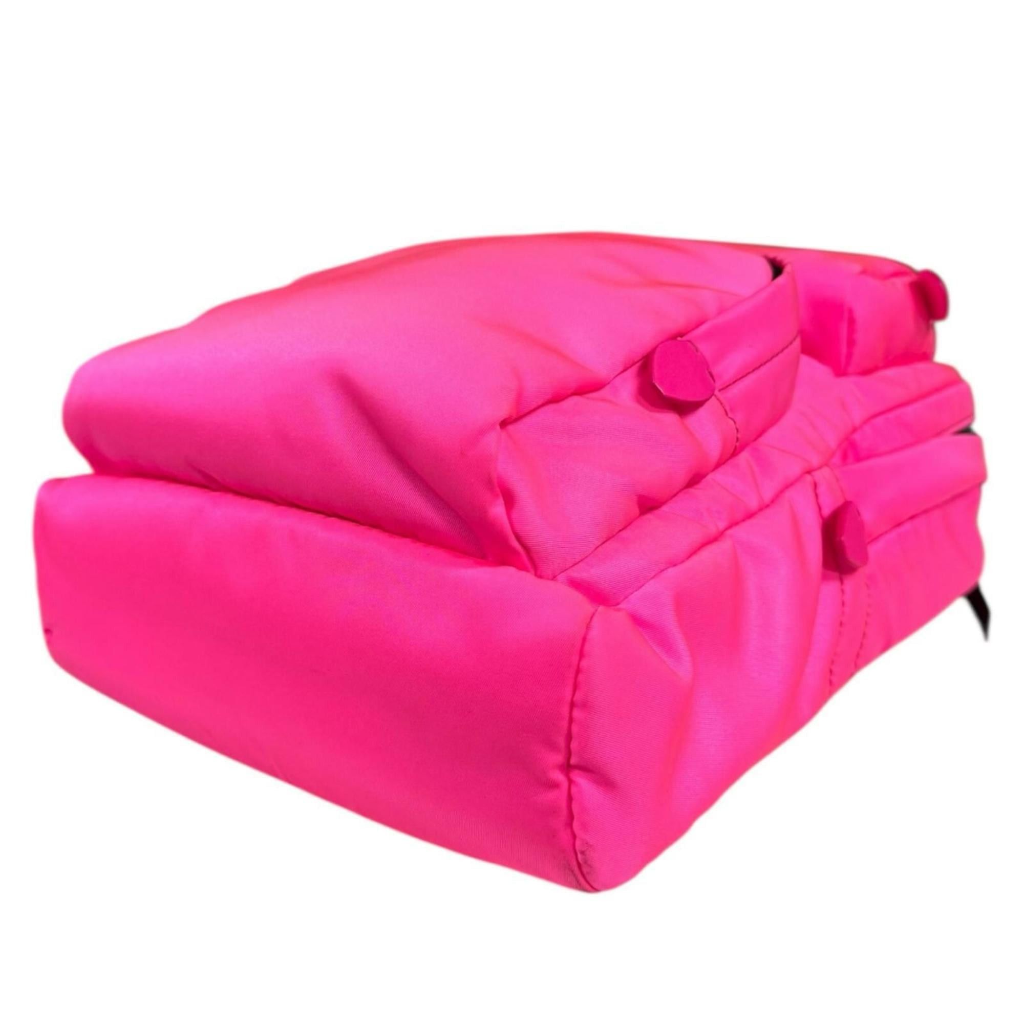 Prada Pre-owned Prada nylon body bag, 1BZ026, pink, women's. Size ONE SIZE - 7 Thumbnail