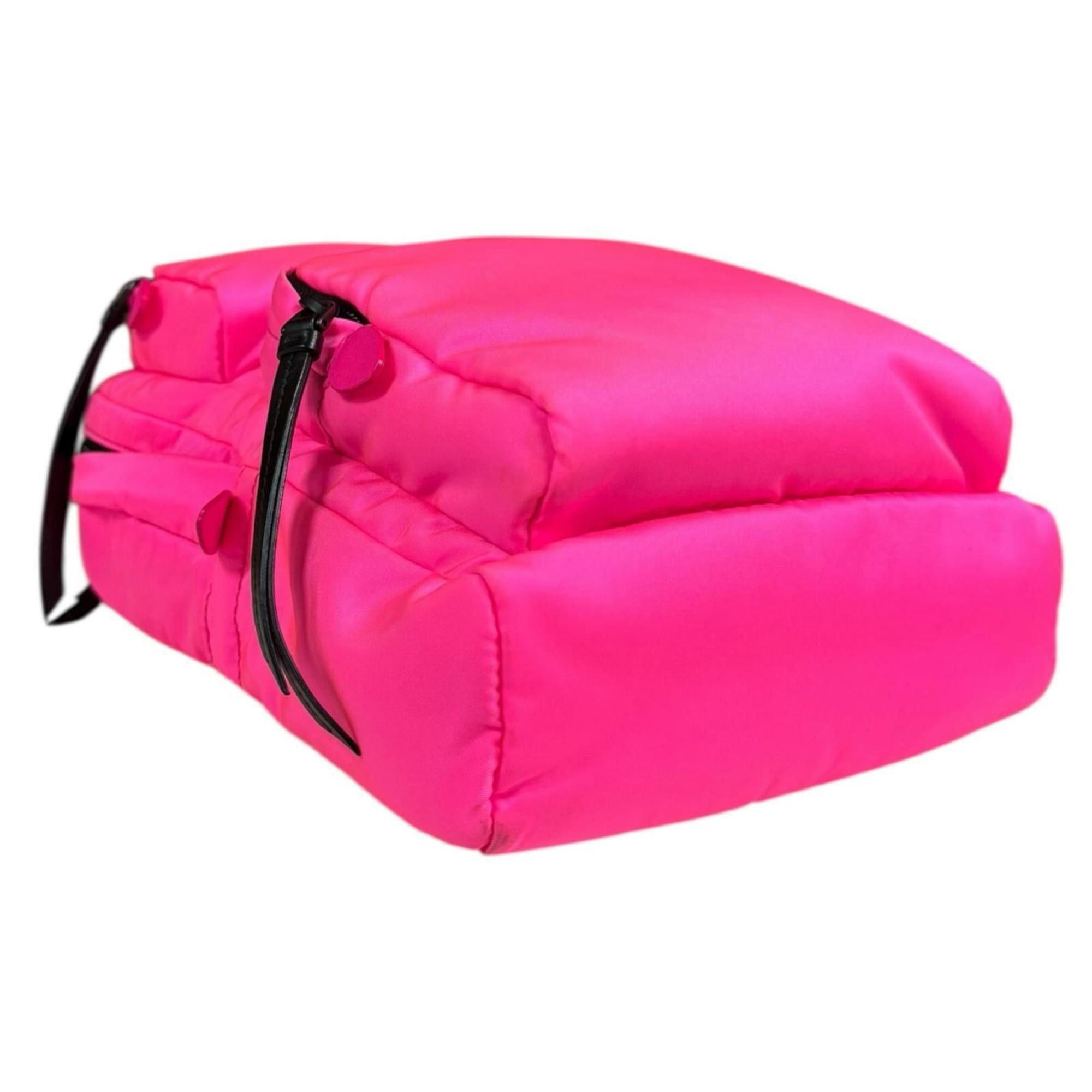 Prada Pre-owned Prada nylon body bag, 1BZ026, pink, women's. Size ONE SIZE - 6 Thumbnail