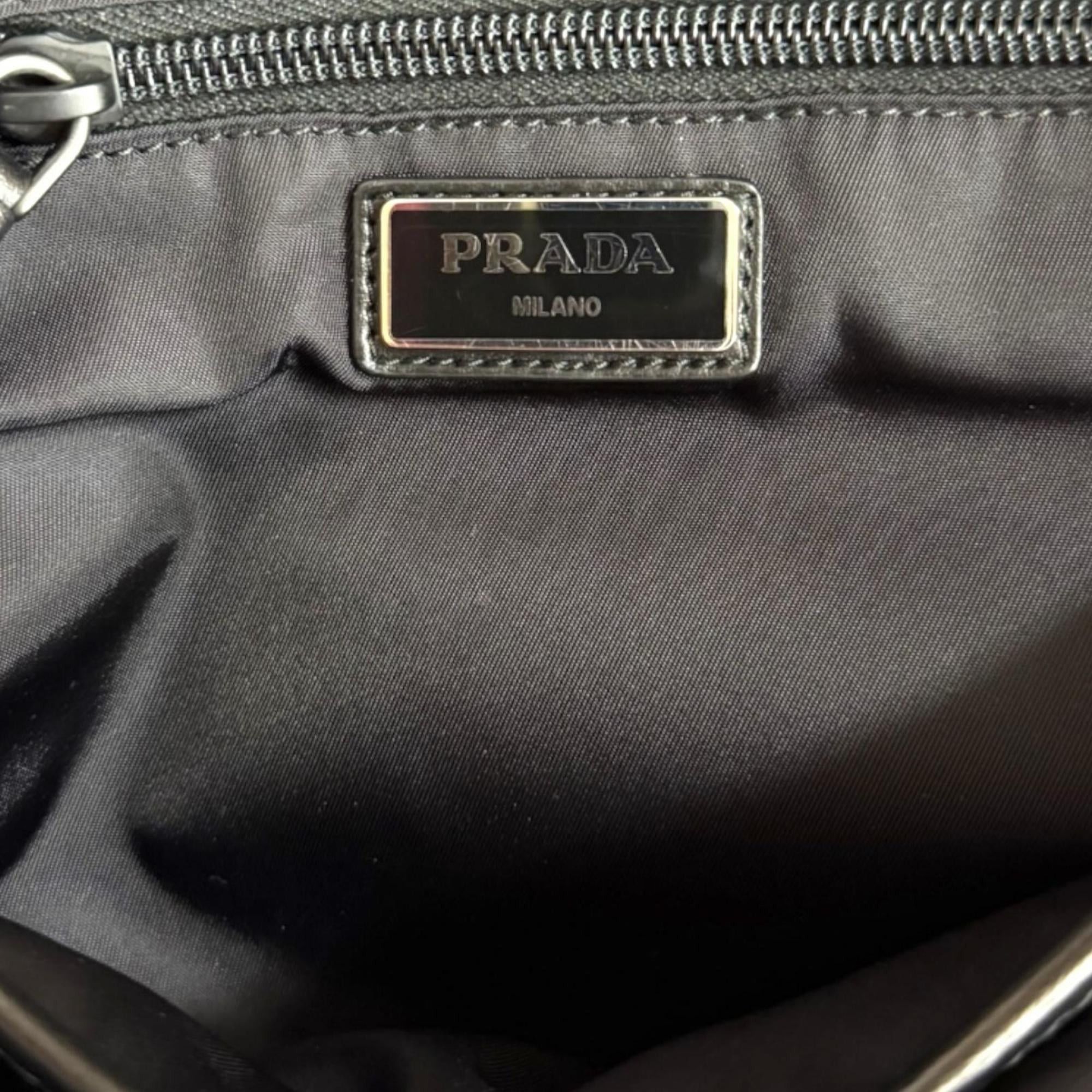 Prada Pre-owned Prada nylon body bag, 1BZ026, pink, women's. Size ONE SIZE - 10 Thumbnail