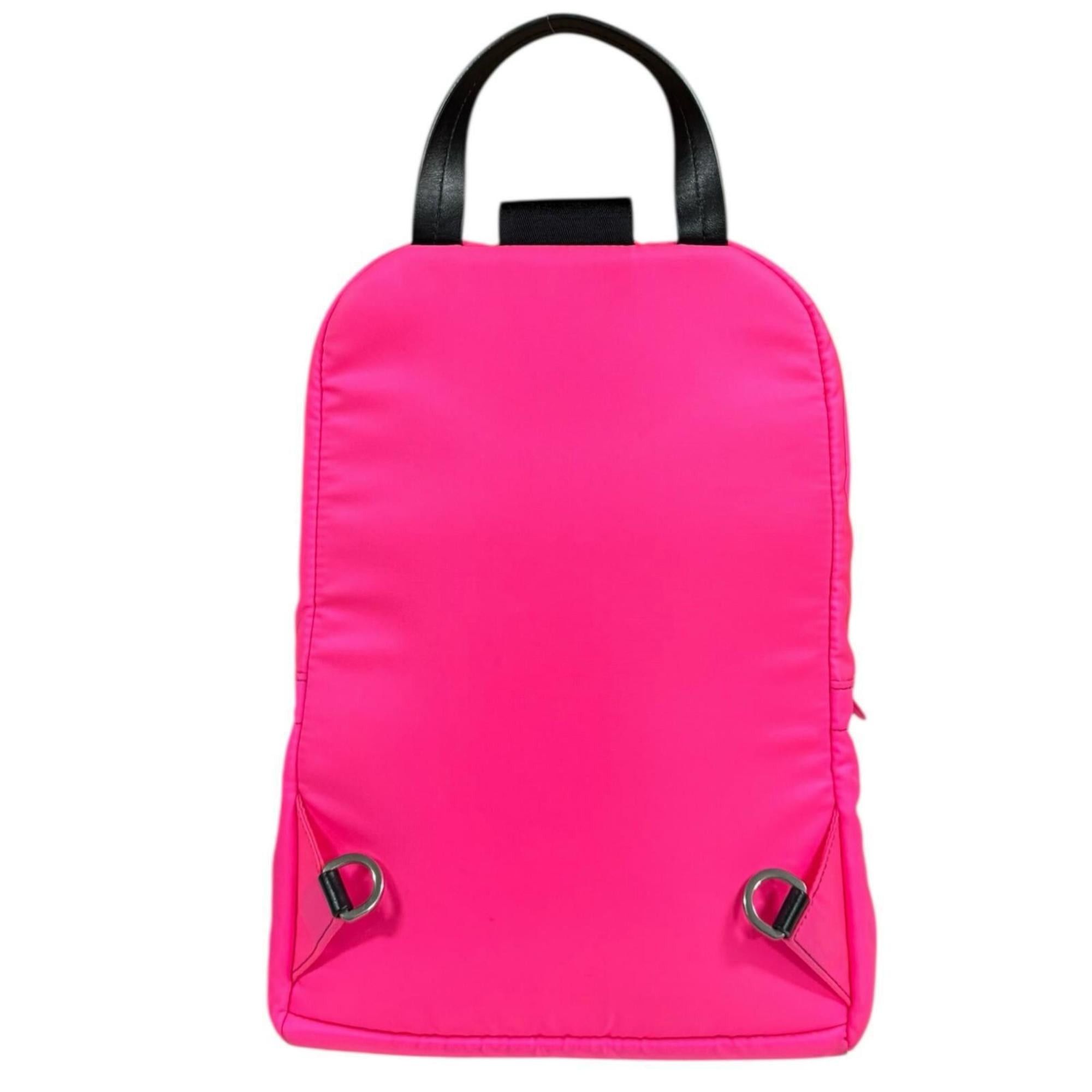Prada Pre-owned Prada nylon body bag, 1BZ026, pink, women's. Size ONE SIZE - 3 Thumbnail