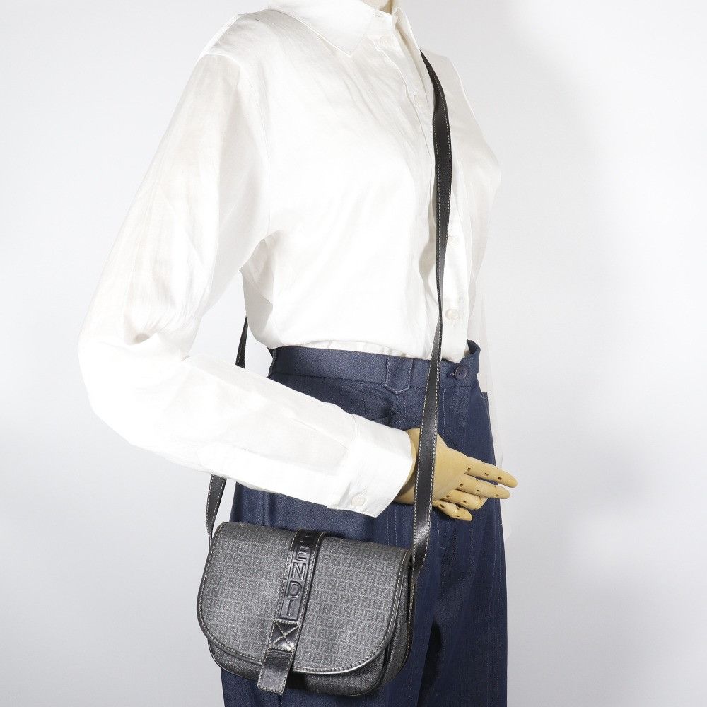 Fendi Fendi Fendi Zucchino PVC Shoulder Bag Plastic / Synthetic Crossbody Bag DUTY FREE for USA Size ONE SIZE - 20 Thumbnail