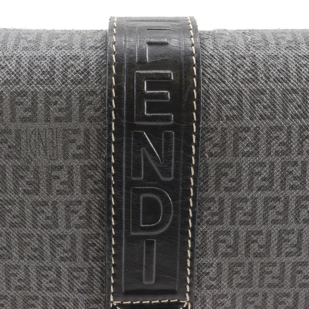 Fendi Fendi Fendi Zucchino PVC Shoulder Bag Plastic / Synthetic Crossbody Bag DUTY FREE for USA Size ONE SIZE - 9 Thumbnail