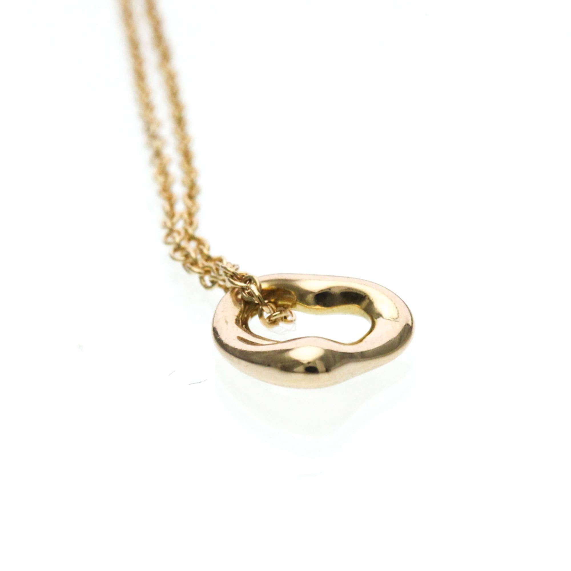 Tiffany & Co. Tiffany Open Heart Necklace Extra Mini Pink Gold (18K) No Stone Men,Women Fashion Pendant Necklace (Pink Gold) Size ONE SIZE - 4 Thumbnail