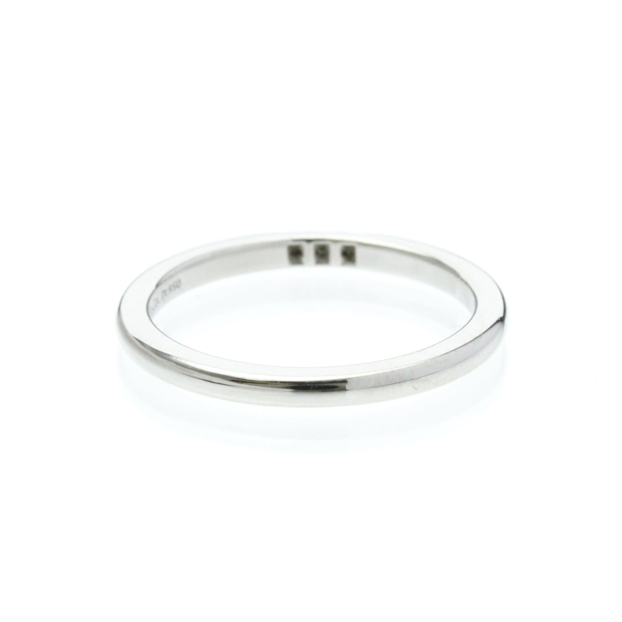 Tiffany & Co. Tiffany Forever Ring 3P Diamond Platinum Fashion Diamond Band Ring Silver Size ONE SIZE - 3 Thumbnail