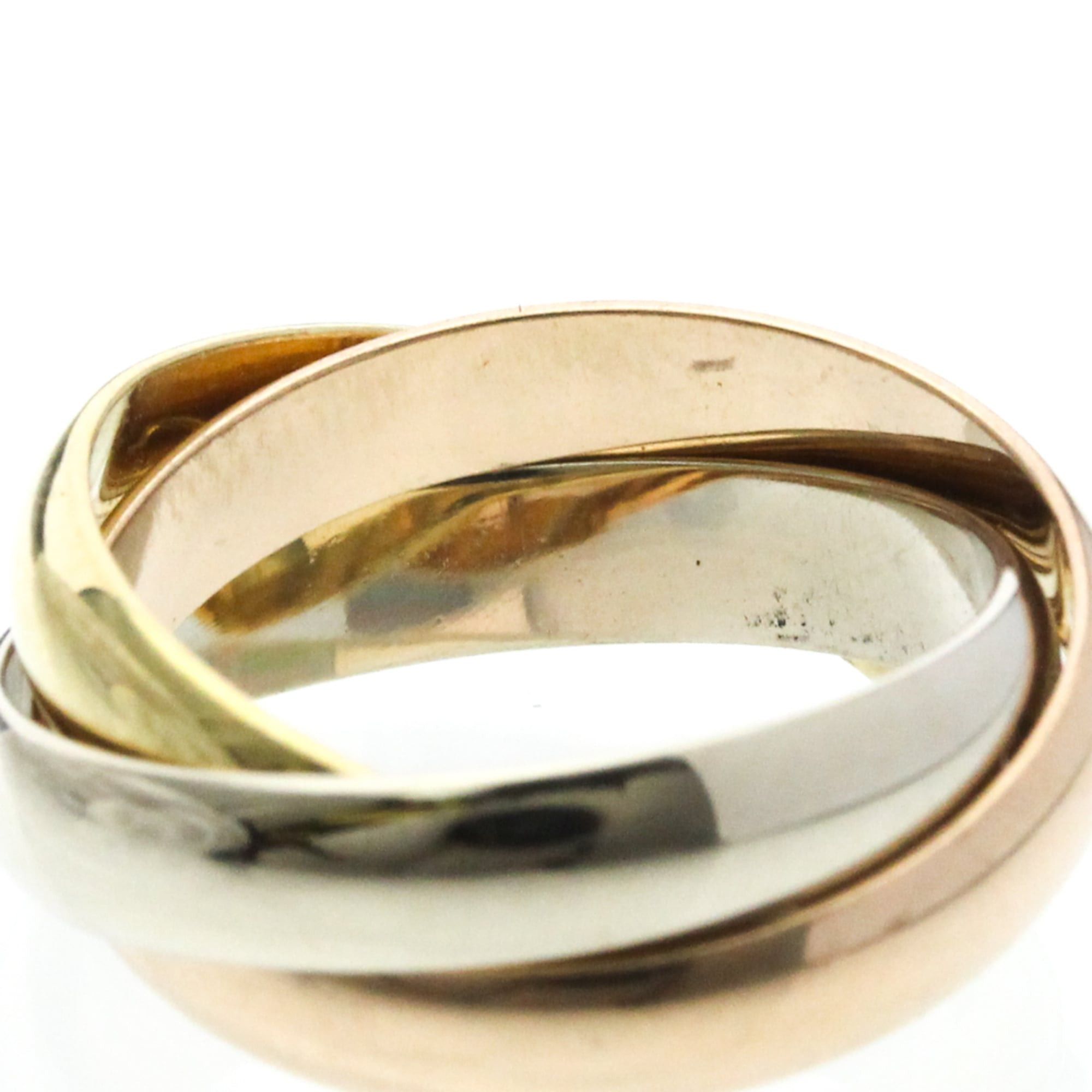 Cartier Cartier Trinity Yellow Gold (18K),Pink Gold (18K),White Gold (18K) Fashion No Stone Band Ring Gold Size ONE SIZE - 6 Thumbnail
