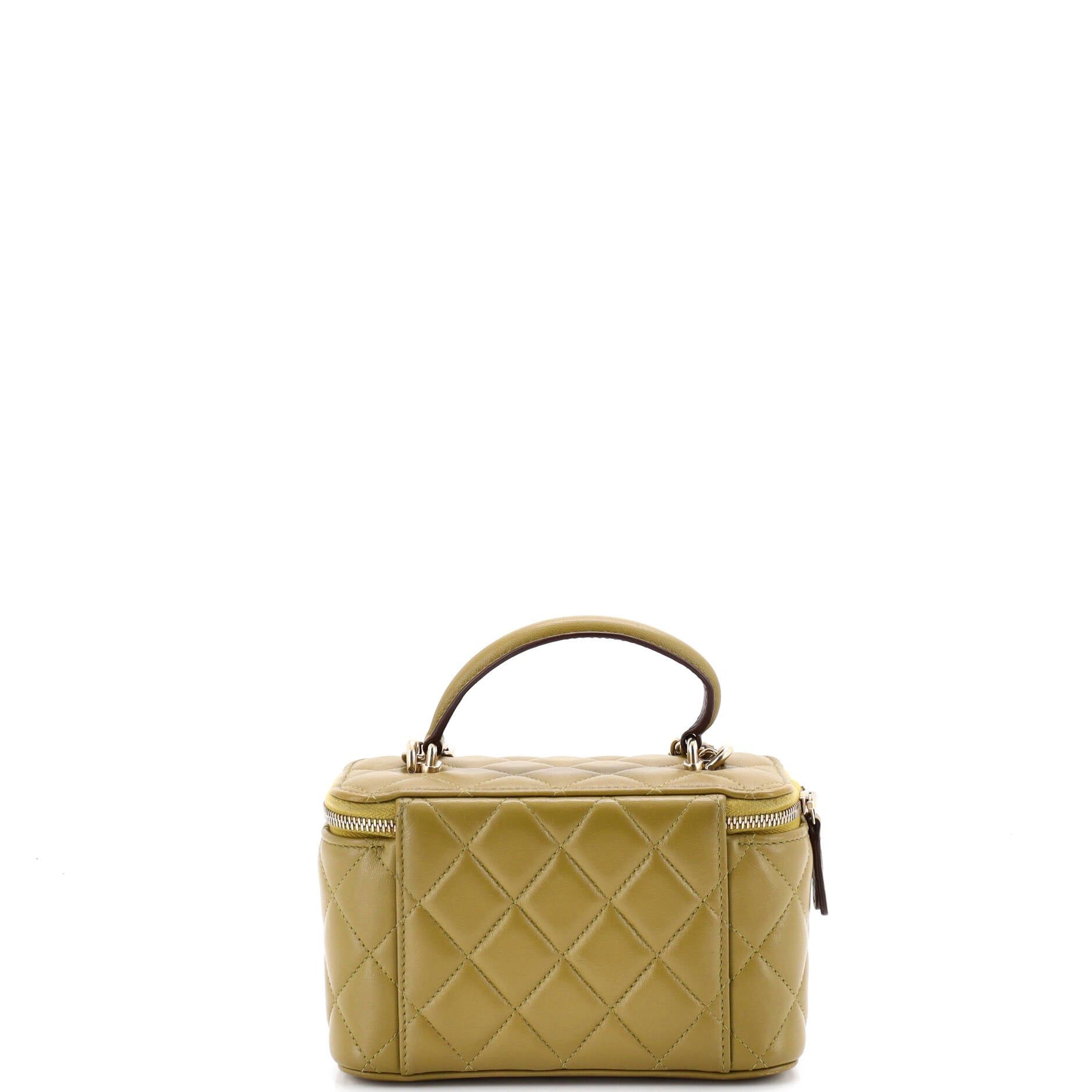 Chanel Classic Top Handle Vanity Case with Chain Size ONE SIZE - 3 Thumbnail