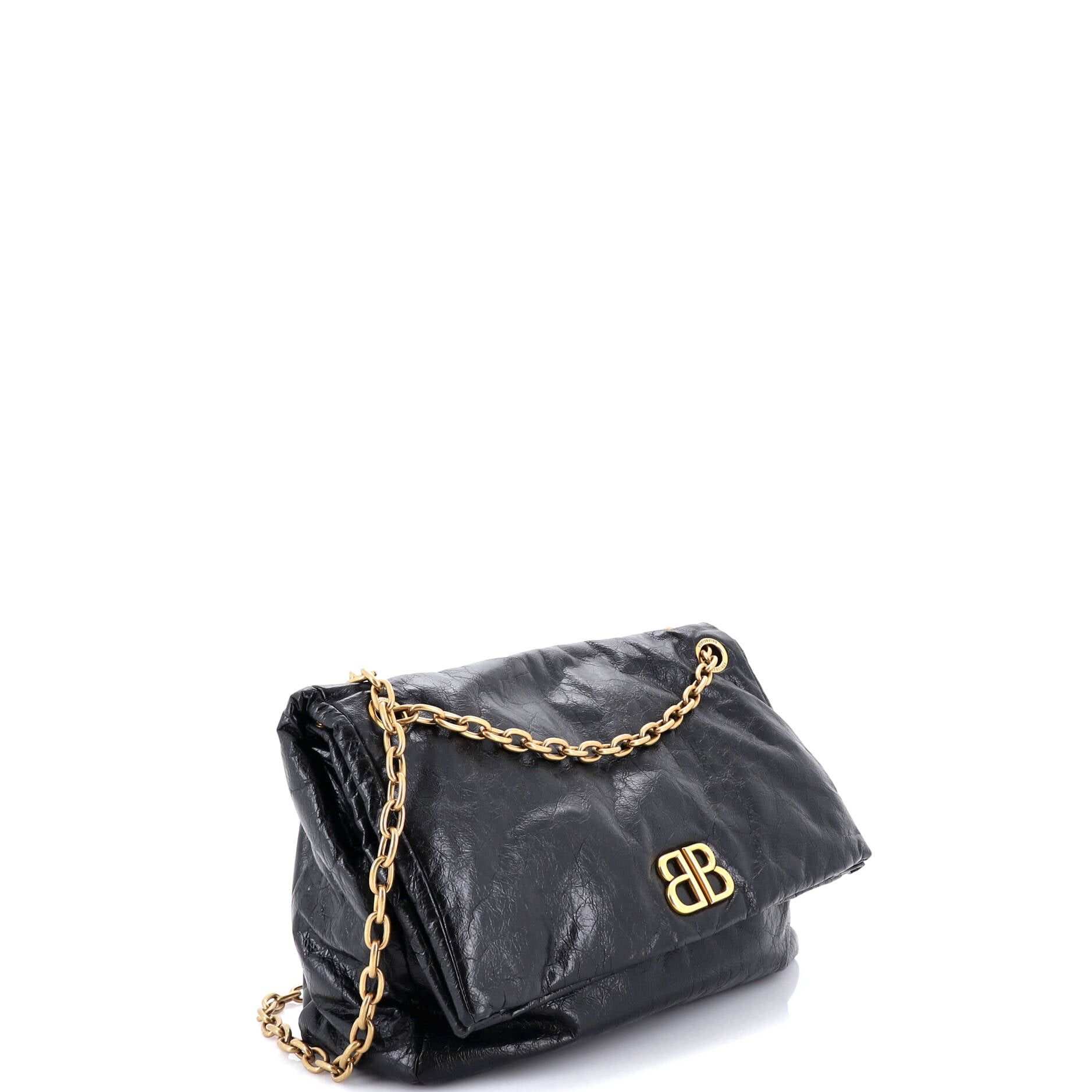 Balenciaga Monaco Chain Flap Shoulder Bag Size ONE SIZE - 2 Thumbnail