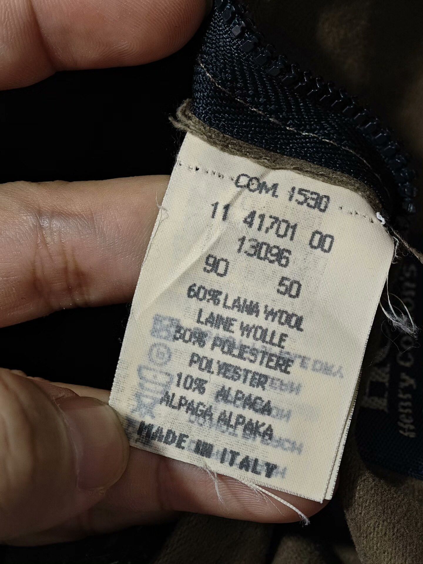 Henry Cotton's Henry Cotton's Wool Jacket Workwear Size US M / EU 48-50 / 2 - 8 Thumbnail