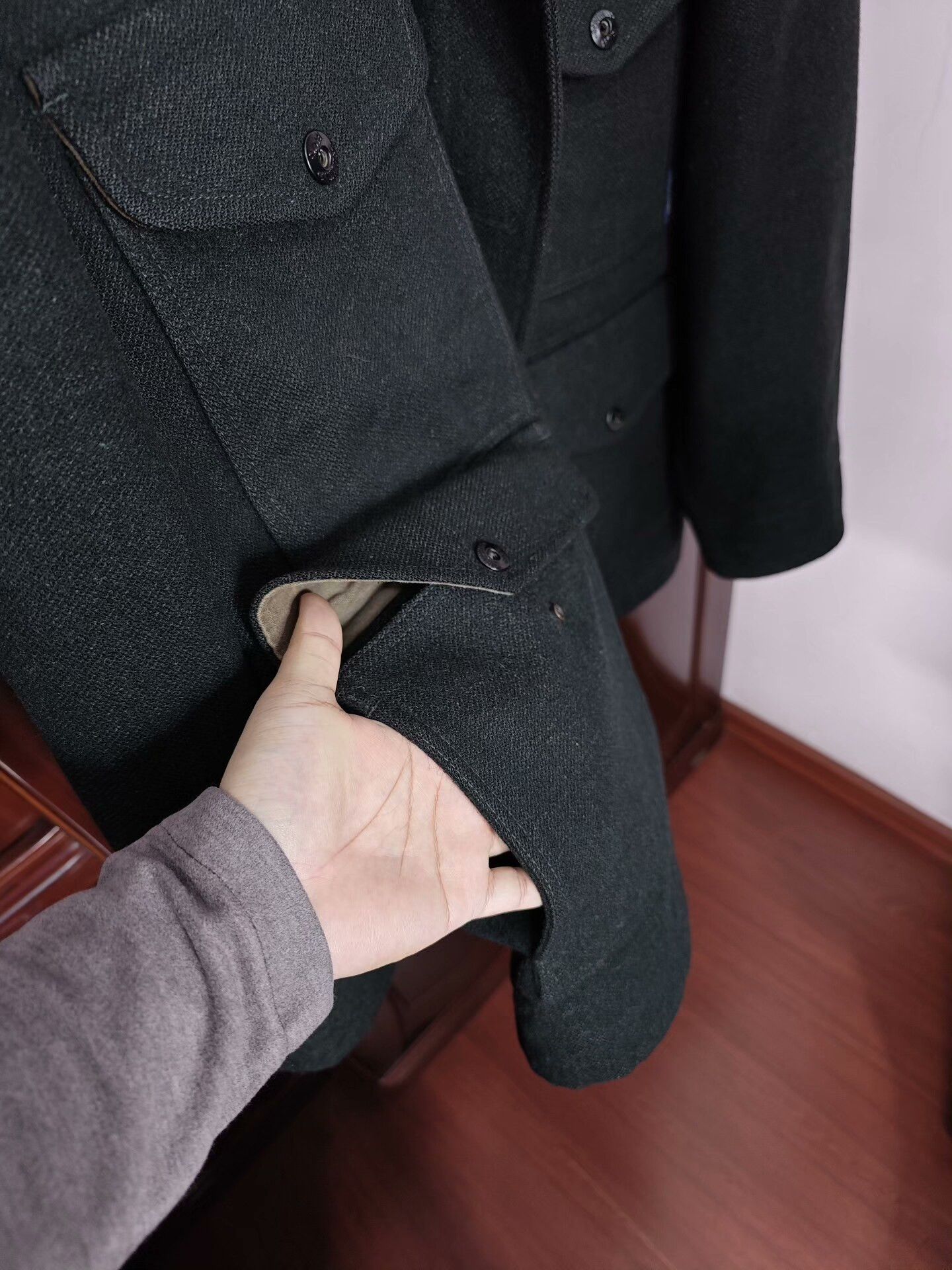 Henry Cotton's Henry Cotton's Wool Jacket Workwear Size US M / EU 48-50 / 2 - 4 Thumbnail