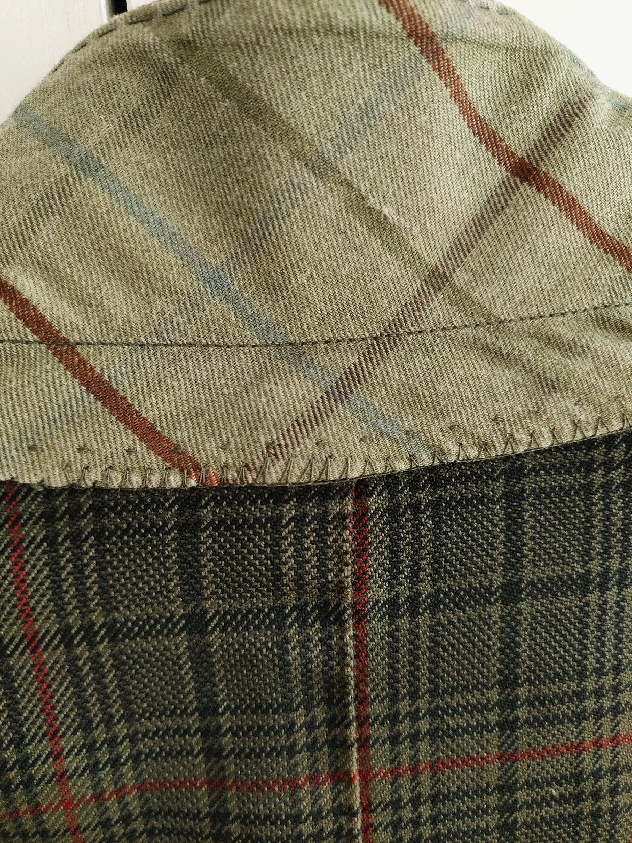 Eidos Napoli Italian Checked Cotton Blazer by Eidos Size US M / EU 48-50 / 2 - 10 Thumbnail
