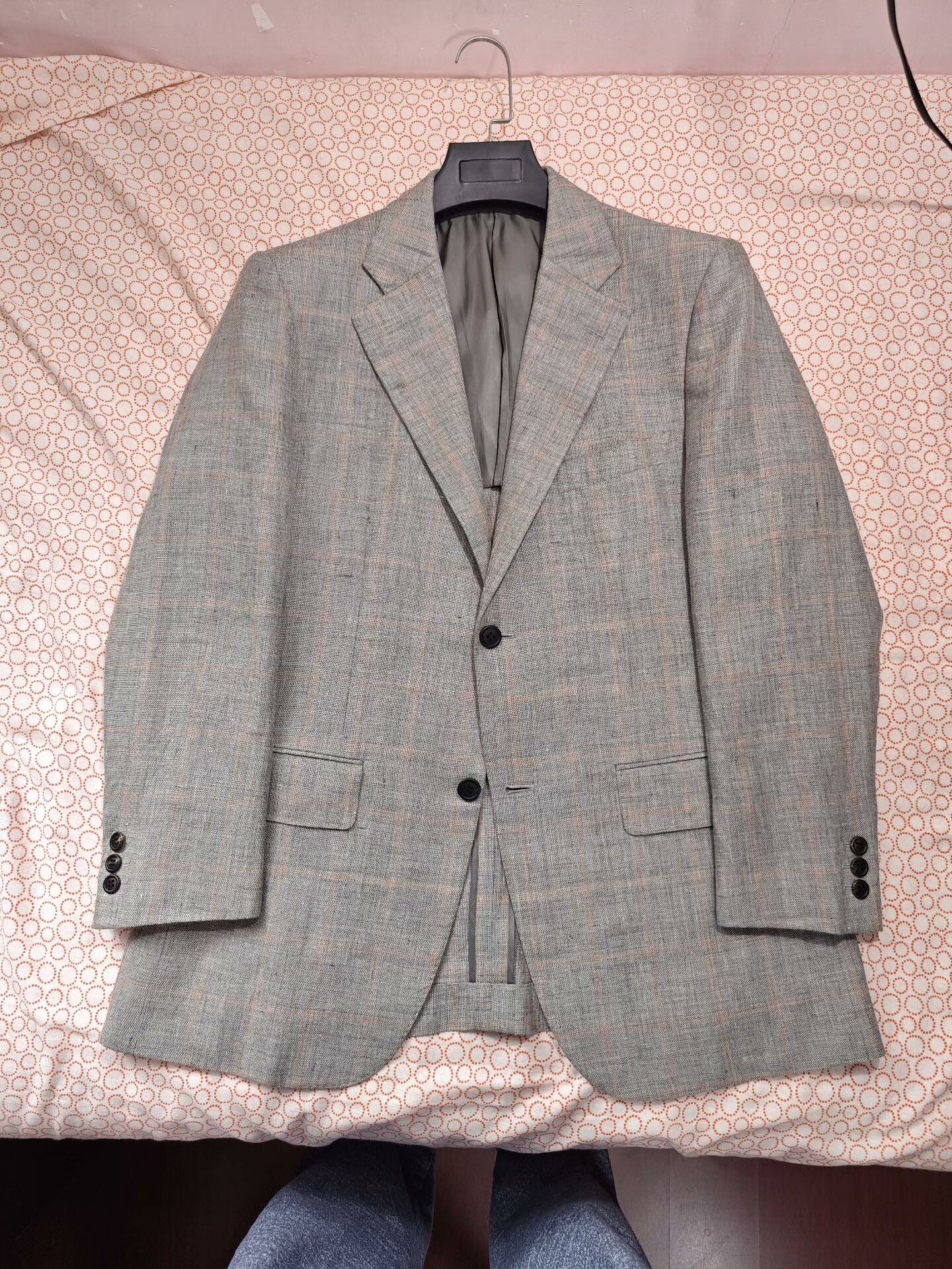 Luciano Barbera Carlo Barbera Custom Suit in Gray Size US M / EU 48-50 / 2 - 5 Thumbnail