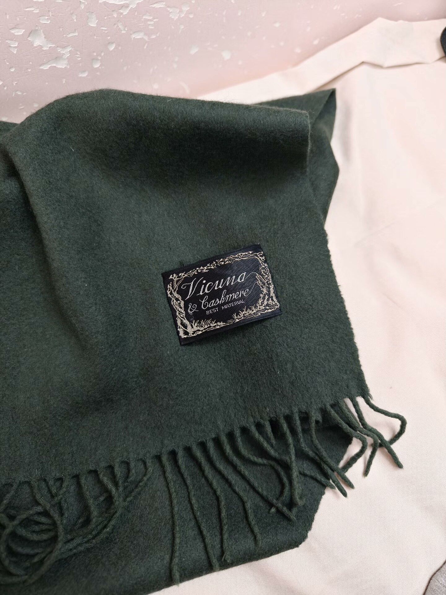 Extreme Cashmere Vicuna Cashmere Blend Green Scarf Size ONE SIZE - 5 Thumbnail