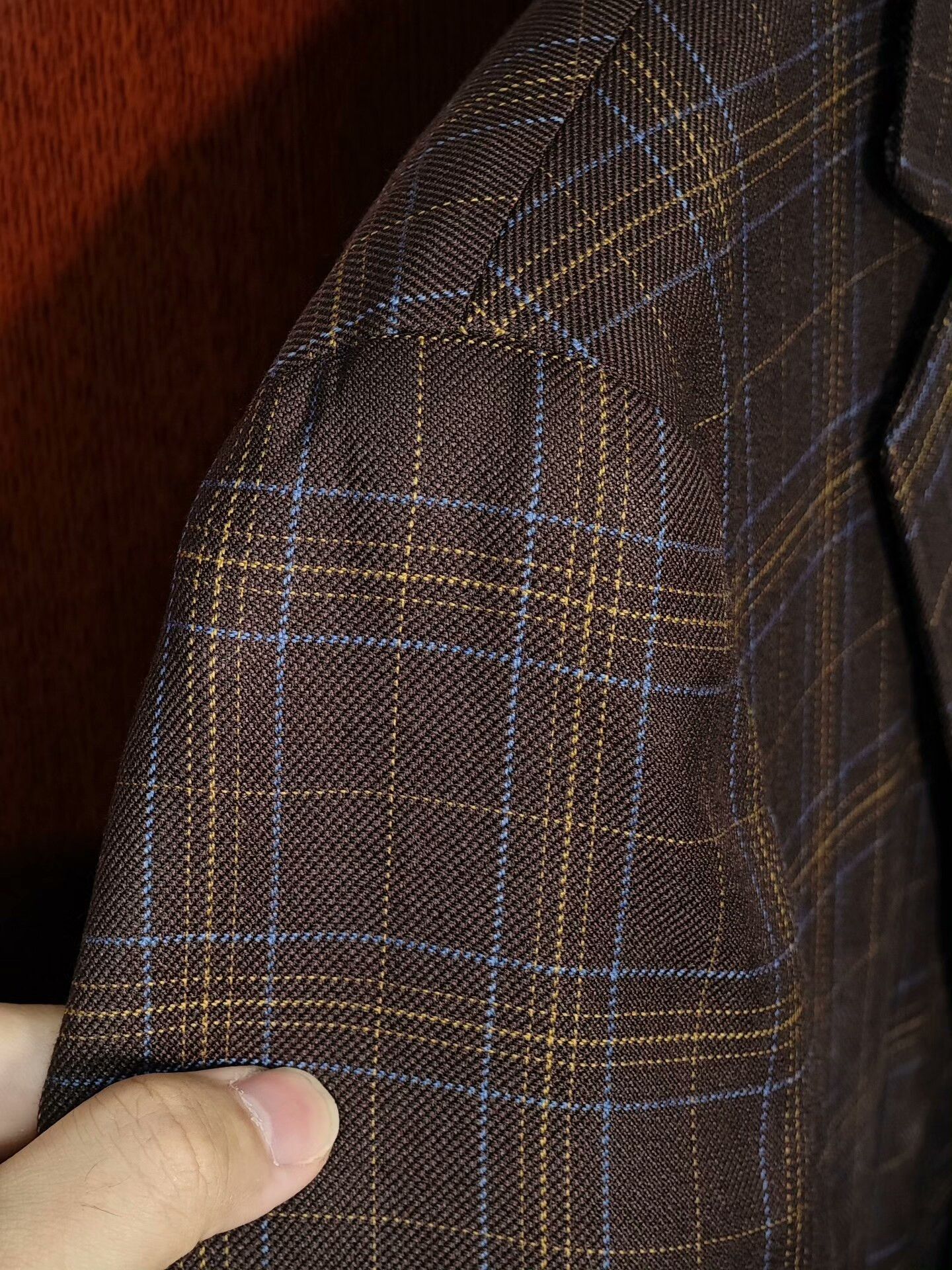 Holland & Sherry Holland Sherry Wool Silk Custom Suit Size US S / EU 44-46 / 1 - 2 Thumbnail
