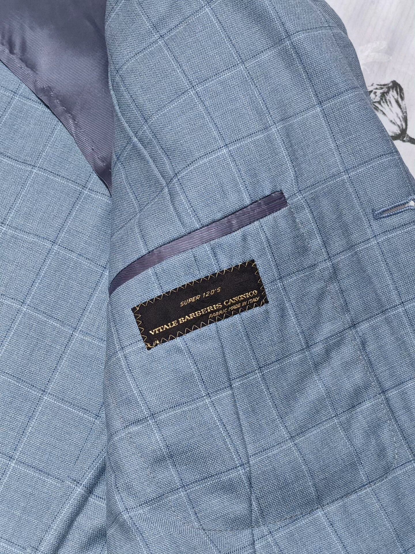 Isaia Italian VBC Wool and Linen Blazer Size US M / EU 48-50 / 2 - 8 Thumbnail