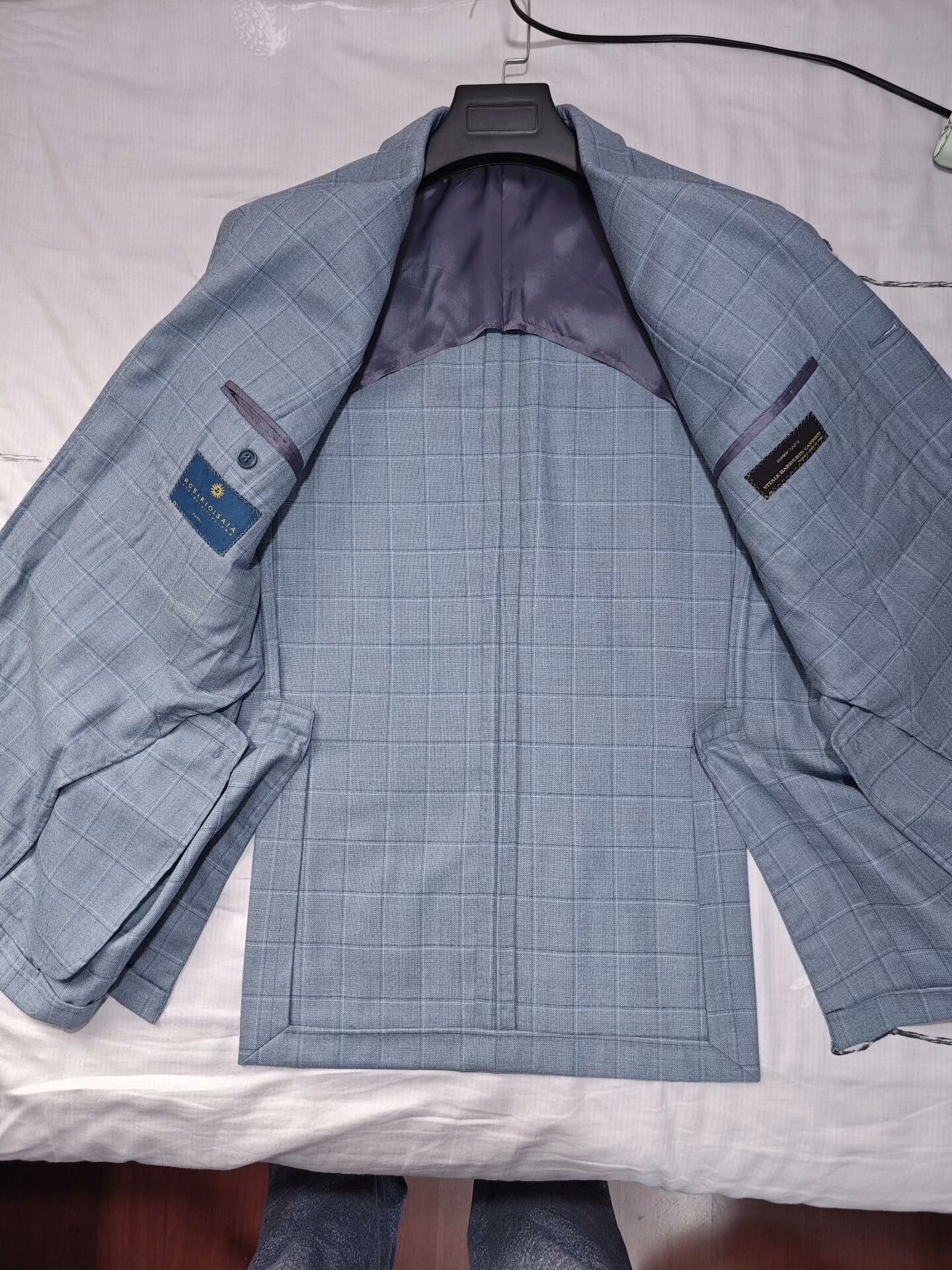 Isaia Italian VBC Wool and Linen Blazer Size US M / EU 48-50 / 2 - 6 Thumbnail