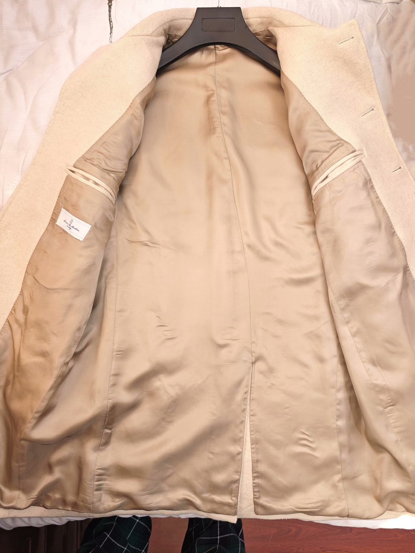 Luciano Barbera Luciano Martina Wool Cashmere Overcoat Size US M / EU 48-50 / 2 - 6 Thumbnail
