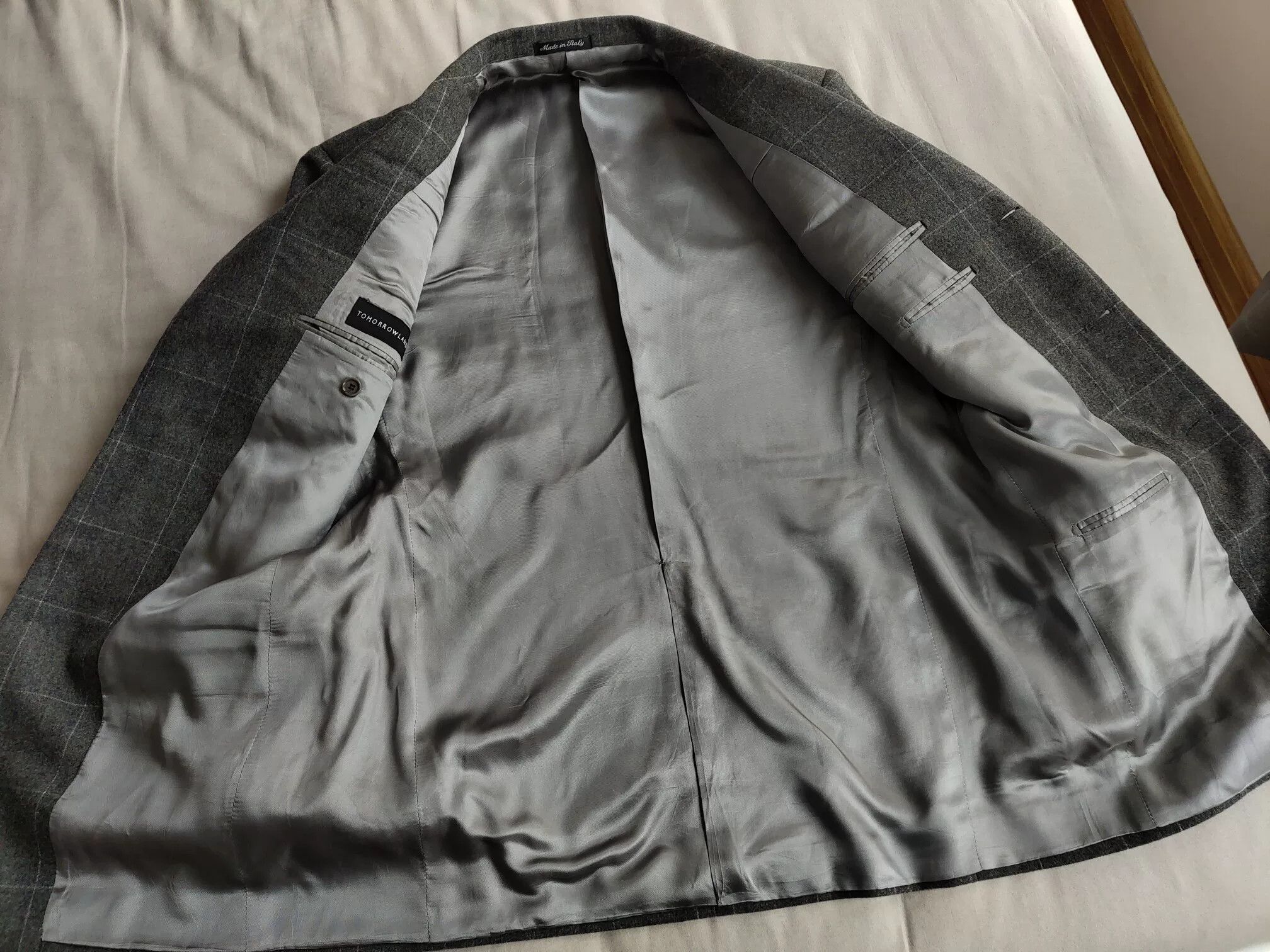 Pal Zileri Pal Zileri Italian Wool Check Suit Size US M / EU 48-50 / 2 - 9 Thumbnail
