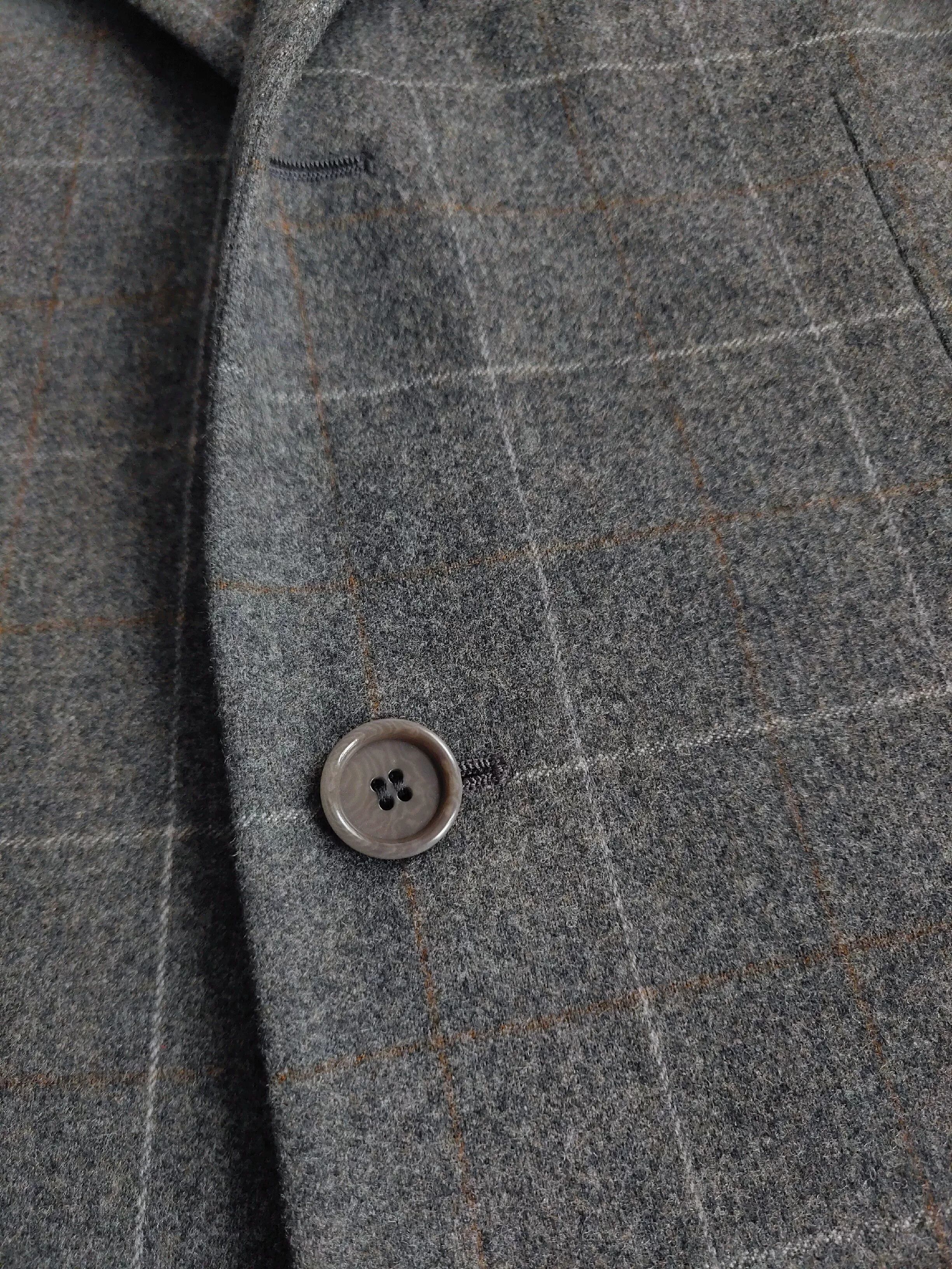 Pal Zileri Pal Zileri Italian Wool Check Suit Size US M / EU 48-50 / 2 - 3 Thumbnail