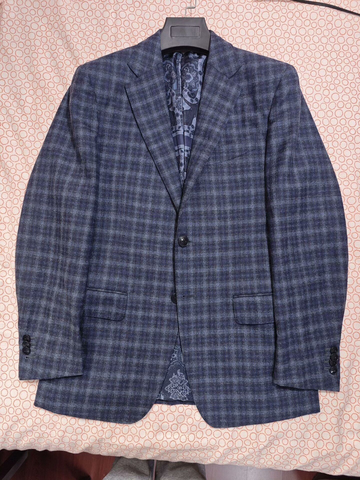 Etro Etro Wool Silk Blend Blazer Size US M / EU 48-50 / 2 - 5 Thumbnail