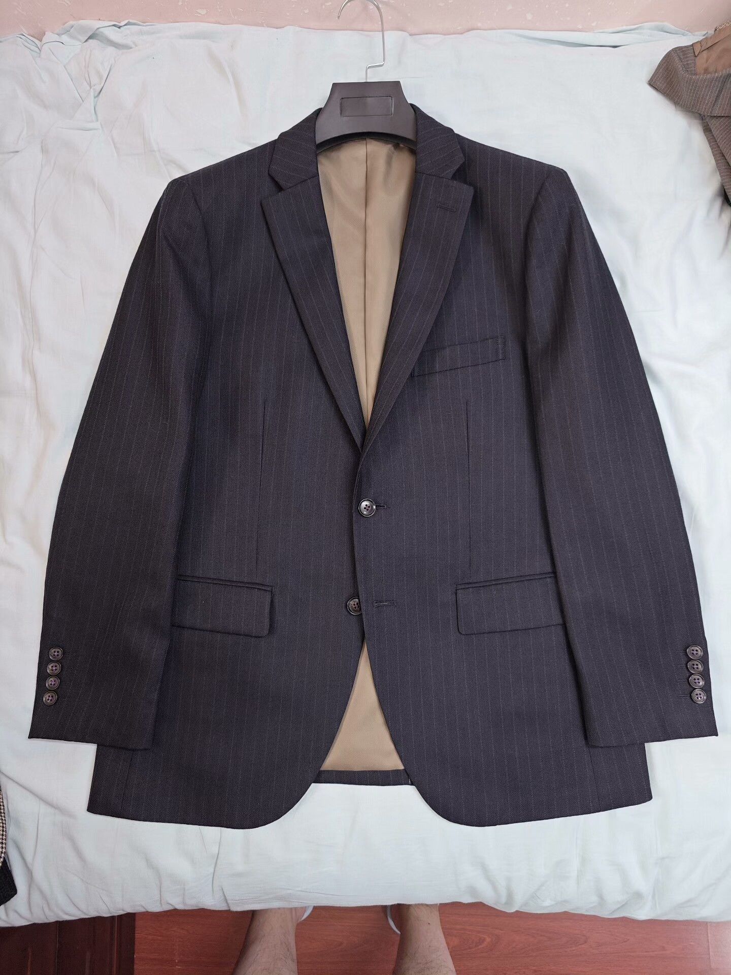 Abraham Moon & Sons British Moon Wool Tweed Suit Jacket Size US M / EU 48-50 / 2 - 5 Thumbnail