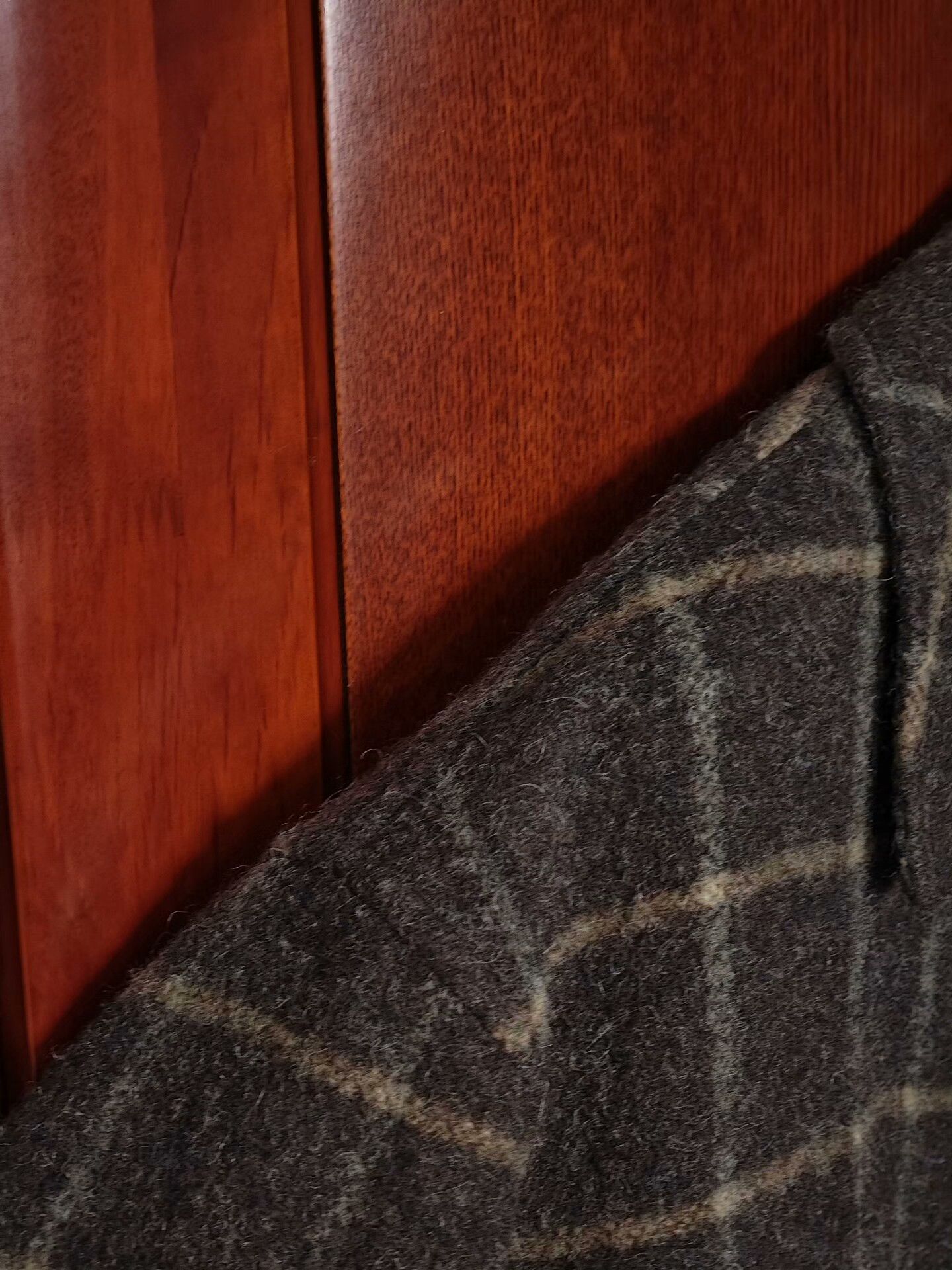 Gazzarrini Italian Wool Short Coat with Plaid Pattern Size M / US 6-8 / IT 42-44 - 5 Thumbnail