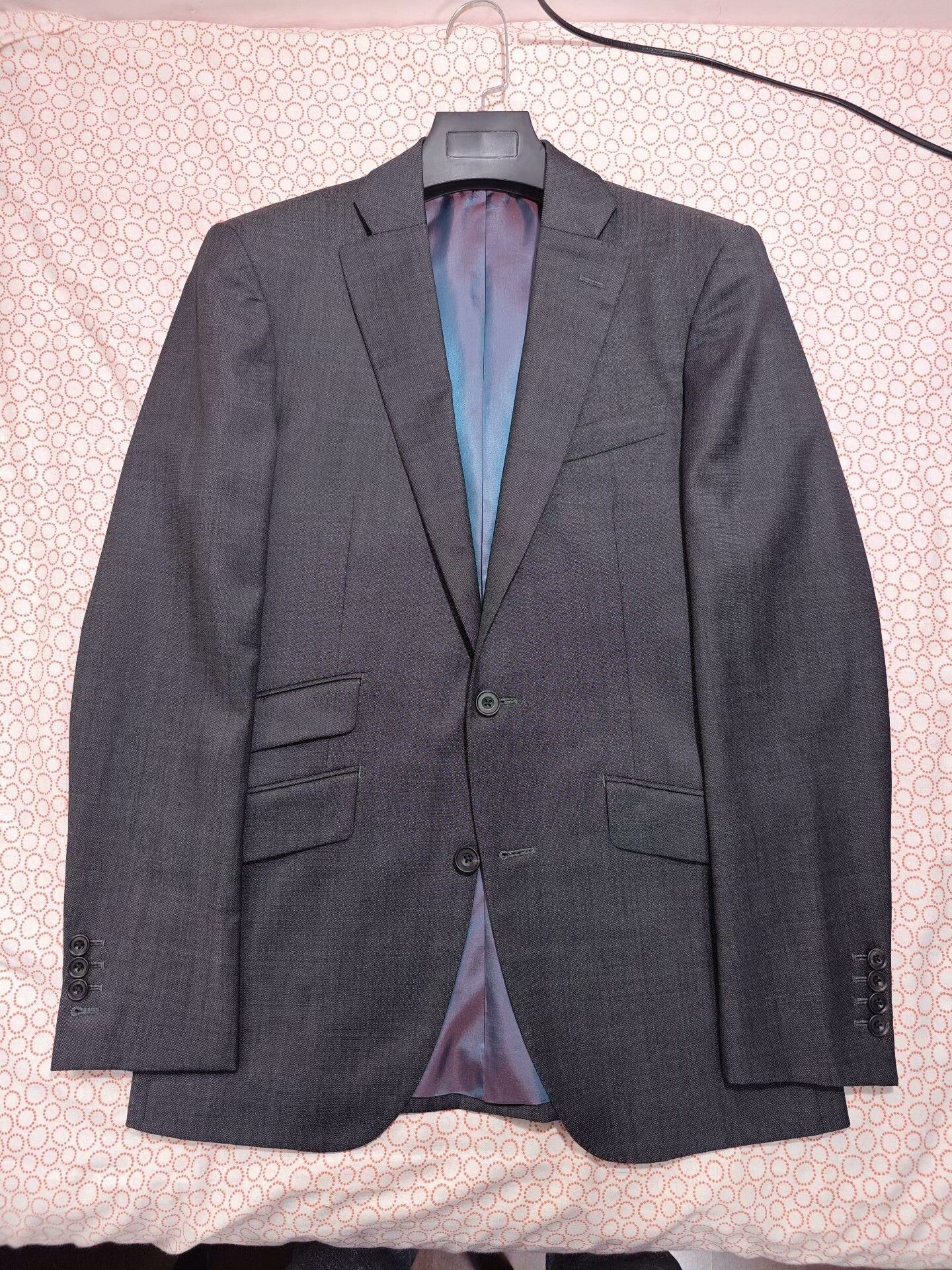 Richard James Richard James Gray Wool Suit Jacket Size US M / EU 48-50 / 2 - 5 Thumbnail