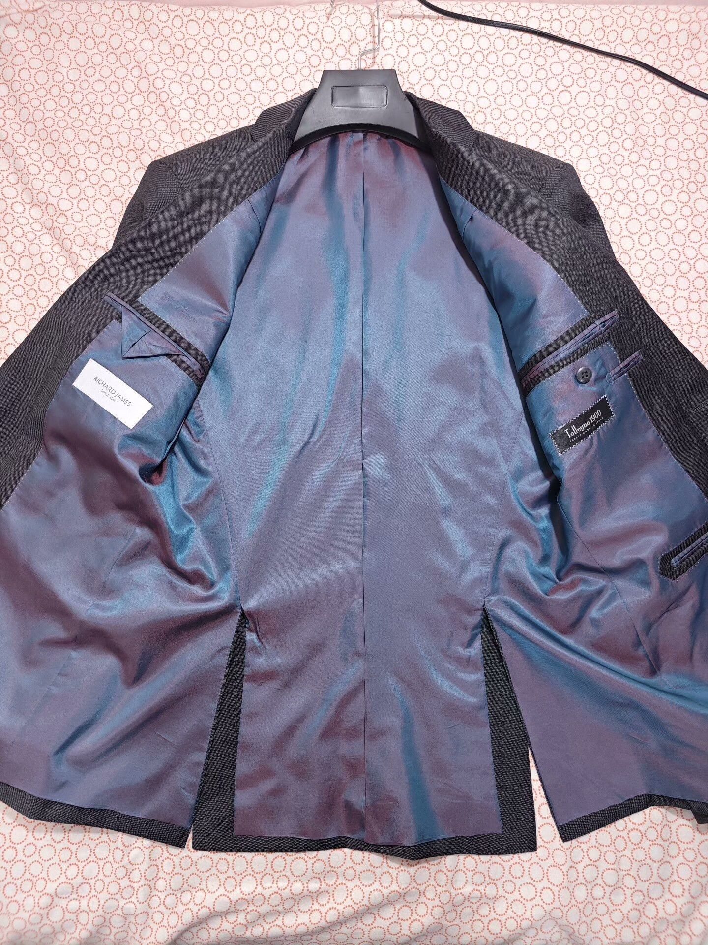 Richard James Richard James Gray Wool Suit Jacket Size US M / EU 48-50 / 2 - 6 Thumbnail