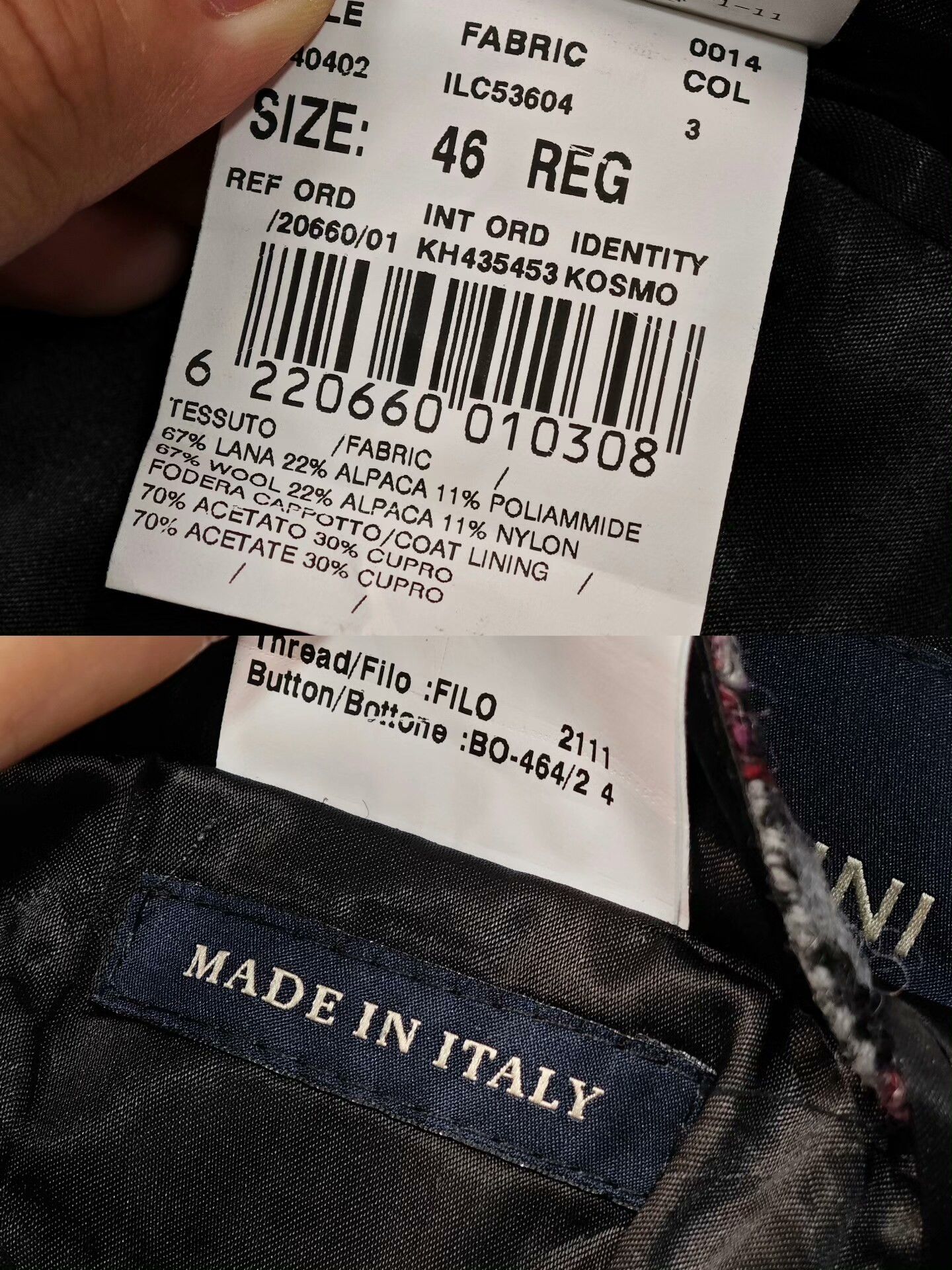 Lardini Lardini Wool Alpaca Blend Coat Size US S / EU 44-46 / 1 - 9 Thumbnail