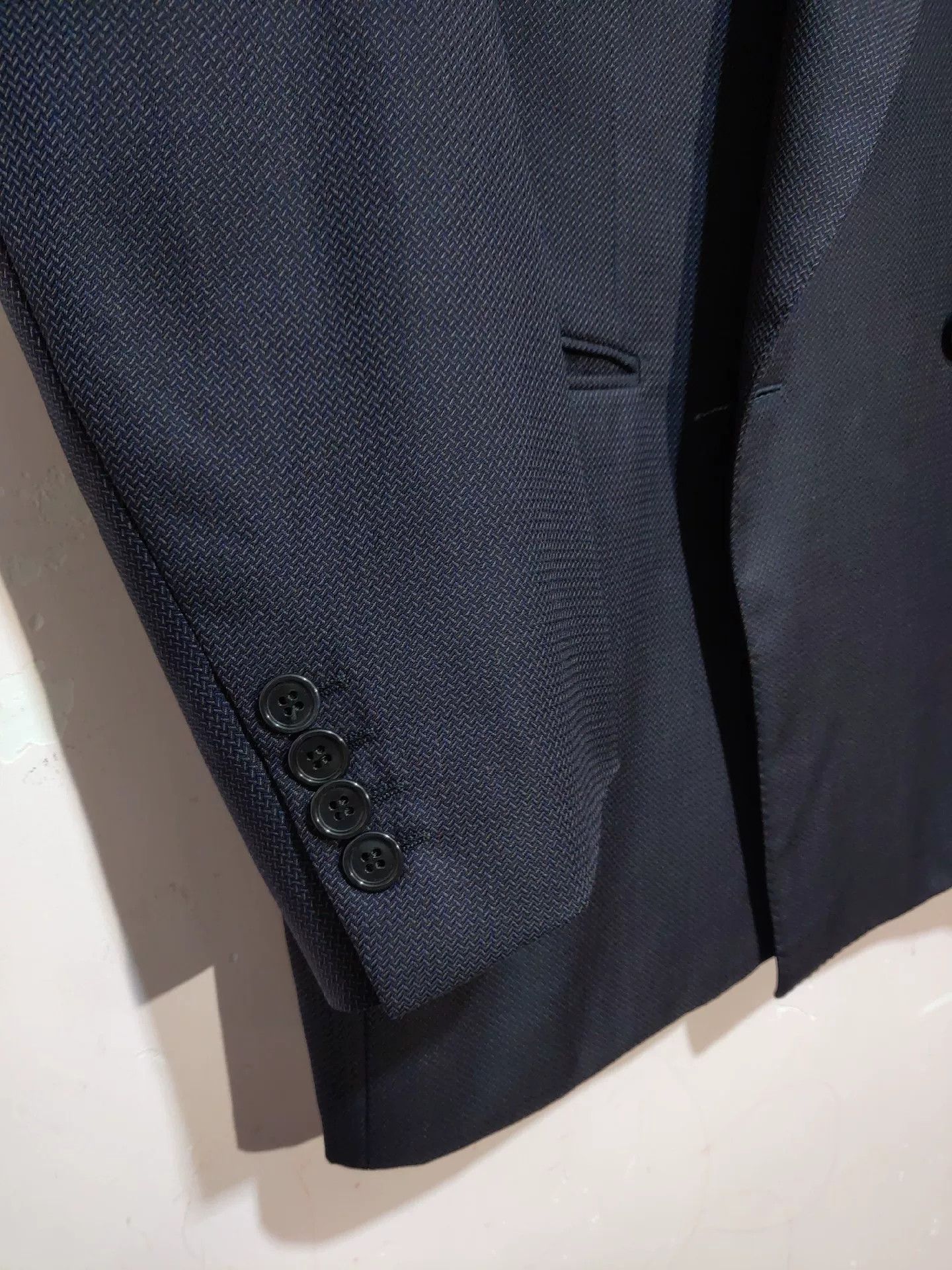 Ravazzolo Italian Double-Breasted Wool Suit Size US L / EU 52-54 / 3 - 3 Thumbnail