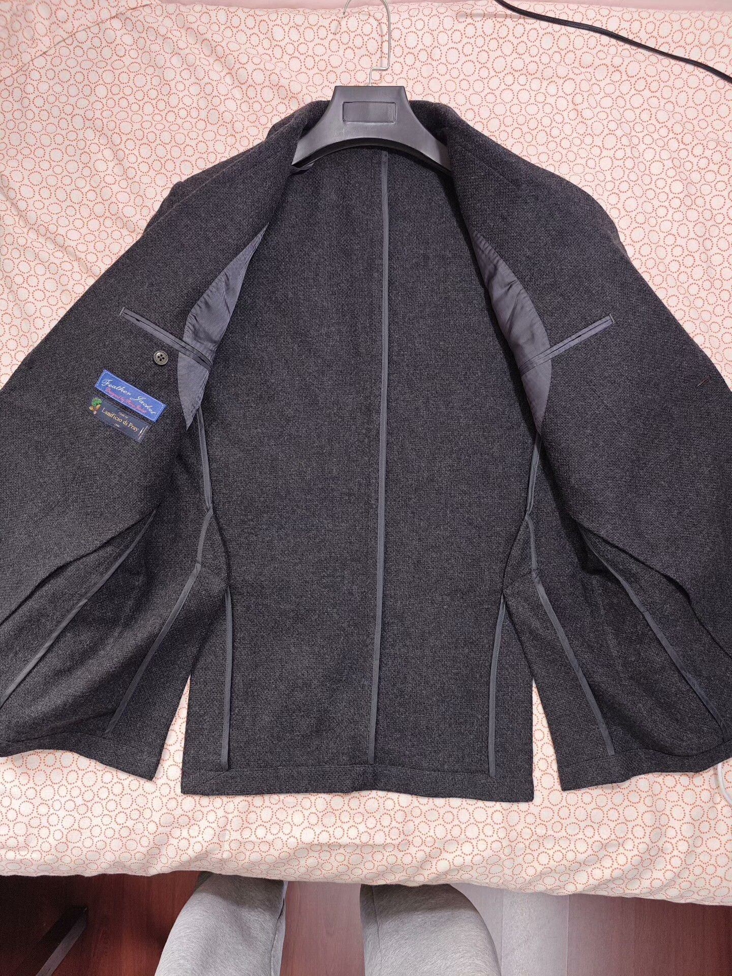 Ring Jacket Italian Wool-Cashmere Blazer by Ring Jacket Size US L / EU 52-54 / 3 - 6 Thumbnail