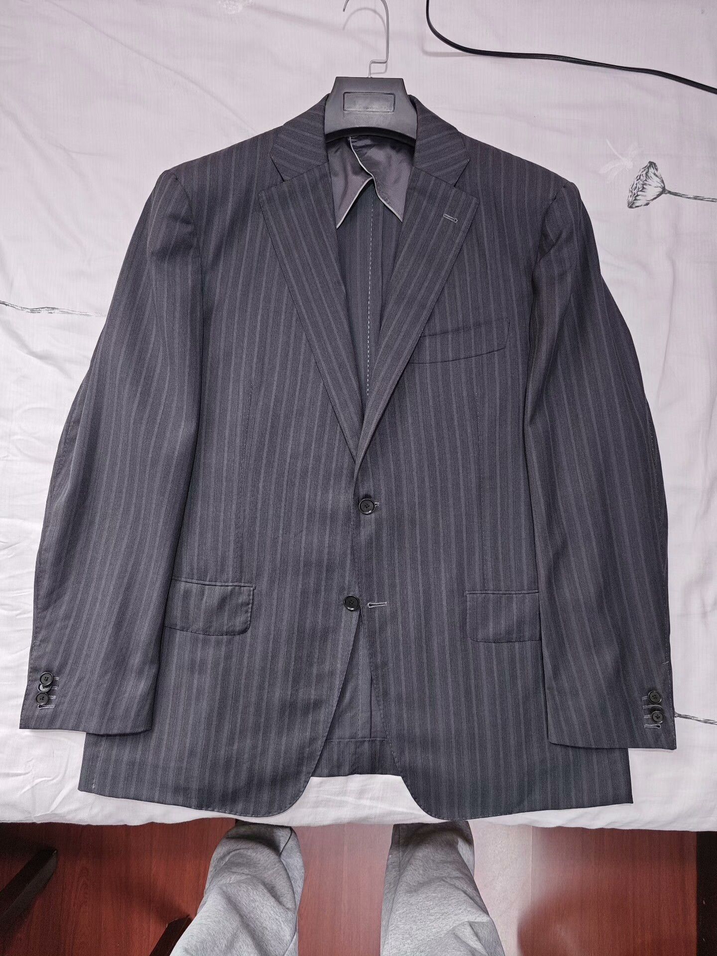 Ermenegildo Zegna Custom Zegna Wool Silk Blazer Size US L / EU 52-54 / 3 - 7 Thumbnail