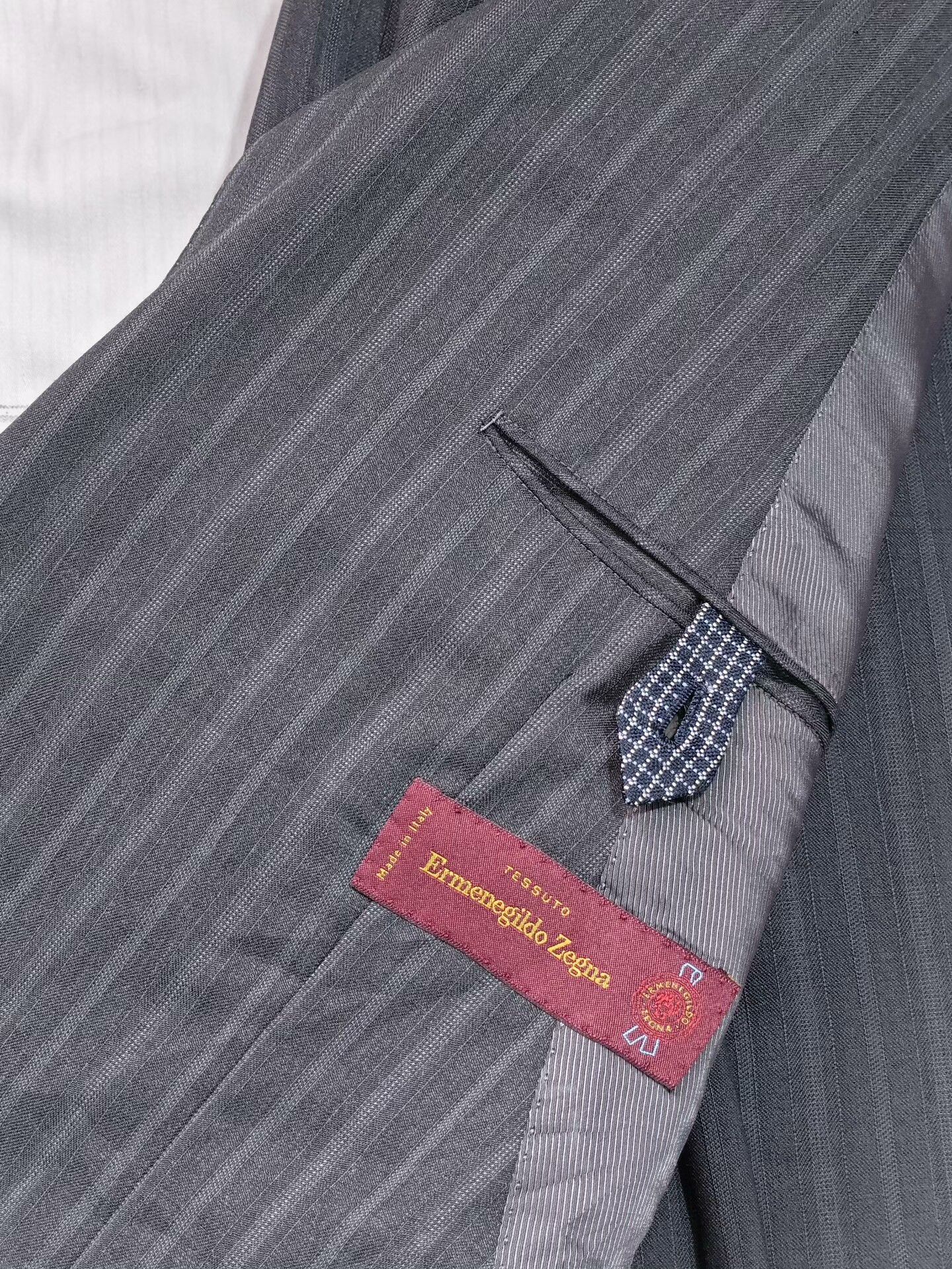 Ermenegildo Zegna Custom Zegna Wool Silk Blazer Size US L / EU 52-54 / 3 - 9 Thumbnail