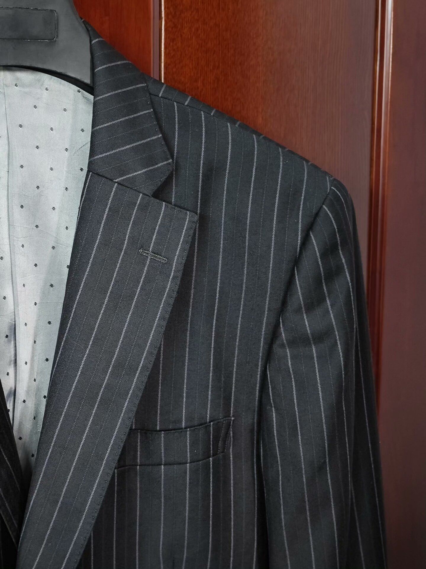 Loro Piana Italian Loro Piana Wool Suit Jacket Size US L / EU 52-54 / 3 - 2 Thumbnail