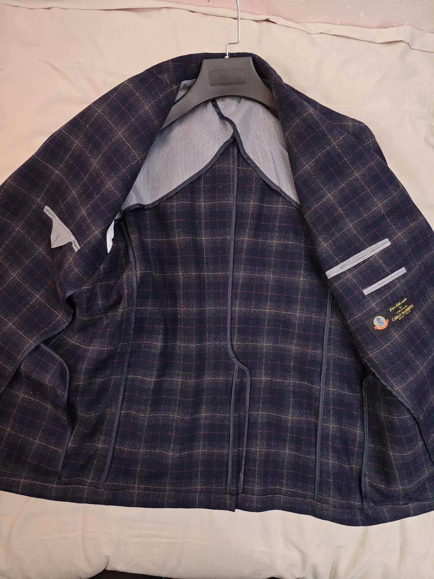 Italian Carlo Barbera Wool Blazer