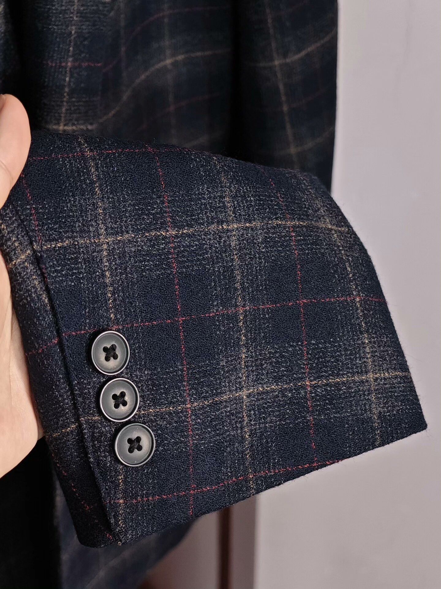 Italian Carlo Barbera Wool Blazer