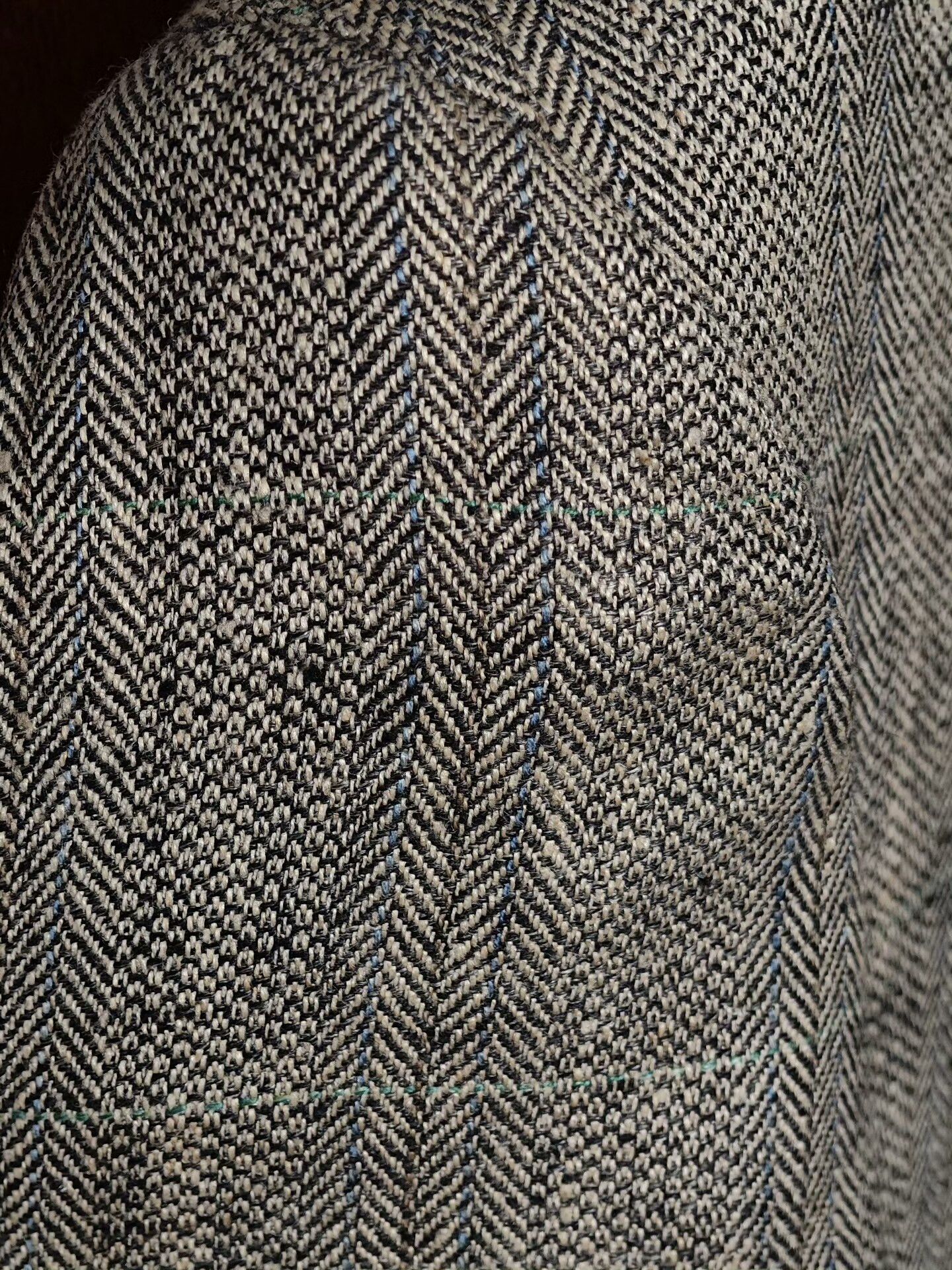 Ermenegildo Zegna Zegna Gray Wool Linen Blazer Size US M / EU 48-50 / 2 - 3 Thumbnail