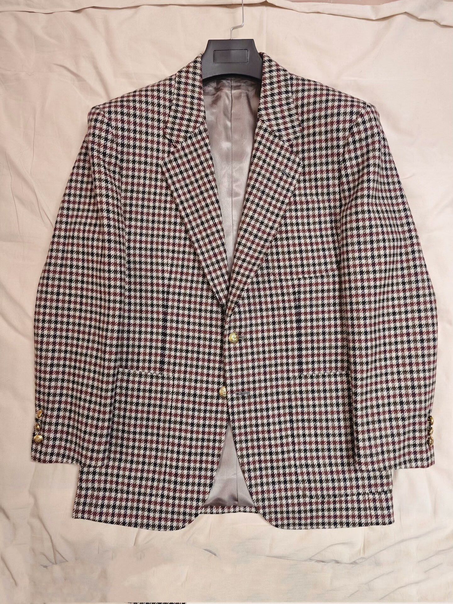 SCOTTeVEST Custom Wool Suit in Houndstooth Pattern Size US S / EU 44-46 / 1 - 5 Thumbnail