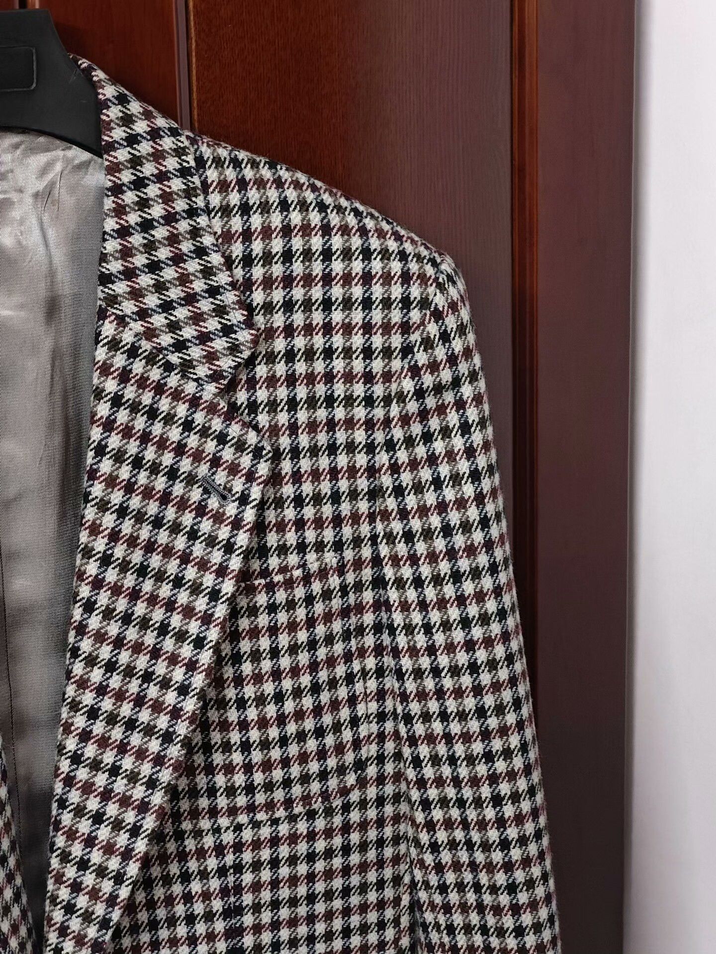 SCOTTeVEST Custom Wool Suit in Houndstooth Pattern Size US S / EU 44-46 / 1 - 2 Thumbnail