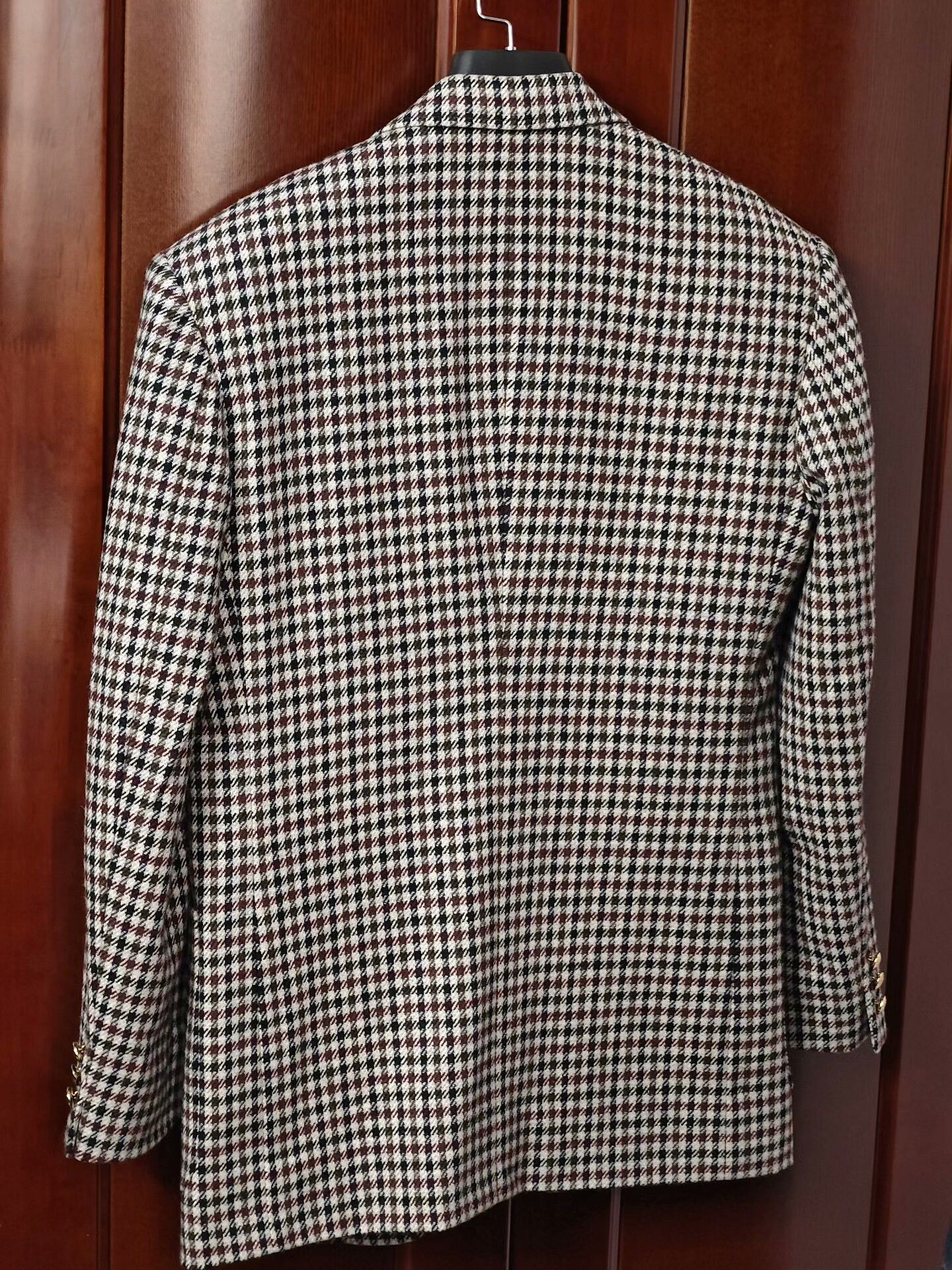 SCOTTeVEST Custom Wool Suit in Houndstooth Pattern Size US S / EU 44-46 / 1 - 9 Thumbnail