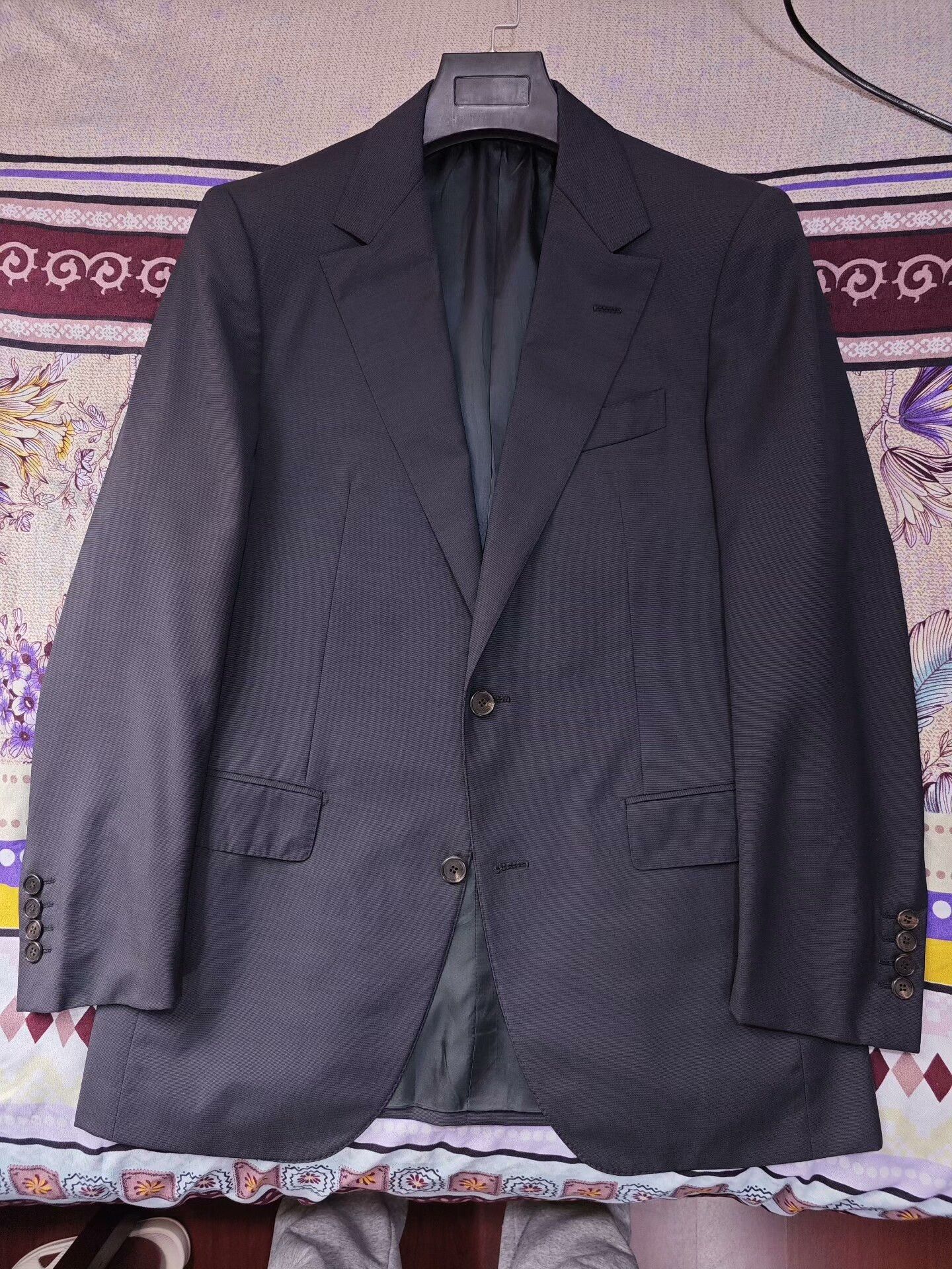 Lanvin Lanvin Wool Linen Blend Suit Jacket Size US M / EU 48-50 / 2 - 5 Thumbnail