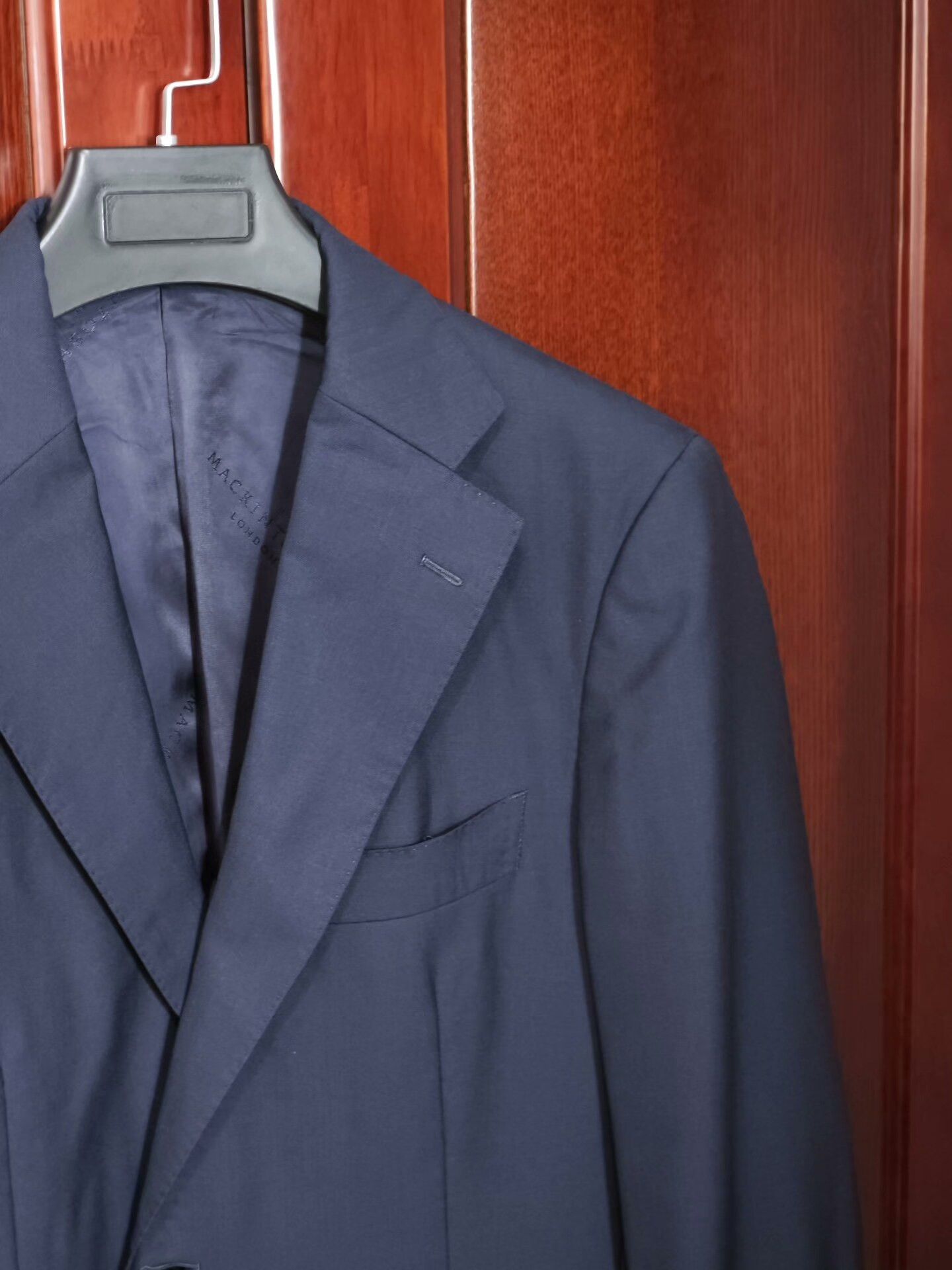 Mackintosh Mackintosh Blue Wool Suit Jacket Size US M / EU 48-50 / 2 - 2 Thumbnail