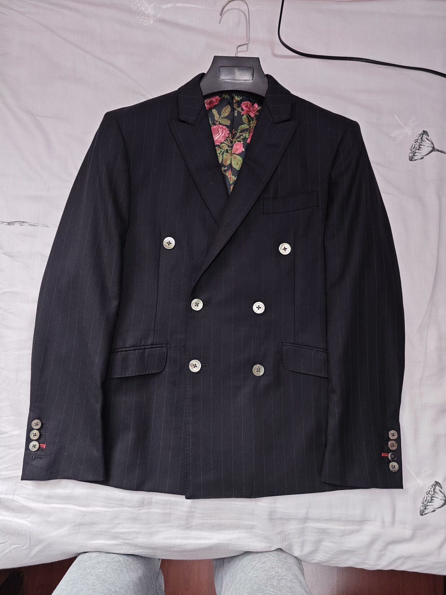 Loro Piana Custom Tailored Italian Wool Blazer Size M / US 6-8 / IT 42-44 - 5 Thumbnail
