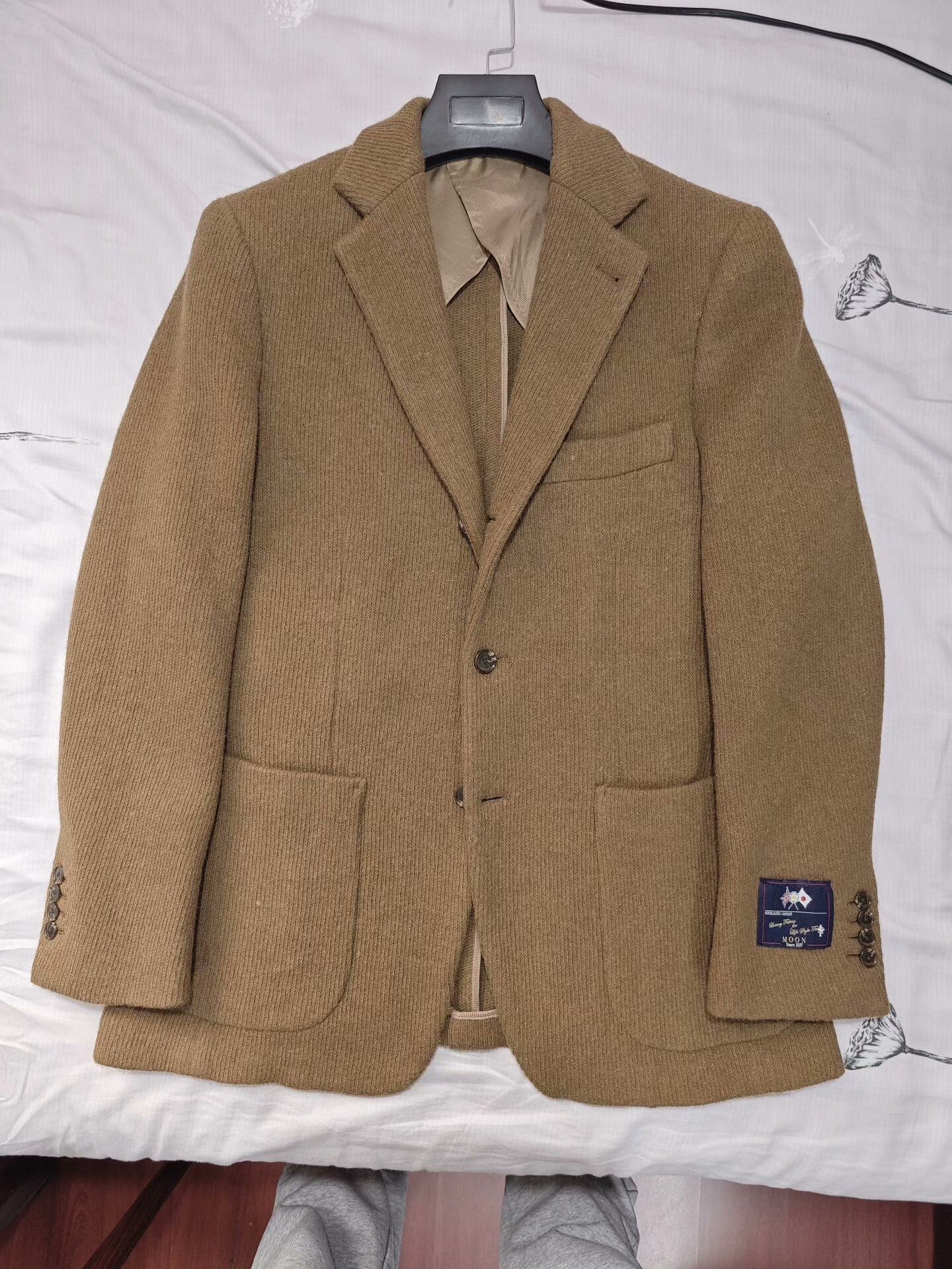 URBAN RESEARCH DOORS Moon Tweed Blazer Jacket Size US M / EU 48-50 / 2 - 5 Thumbnail