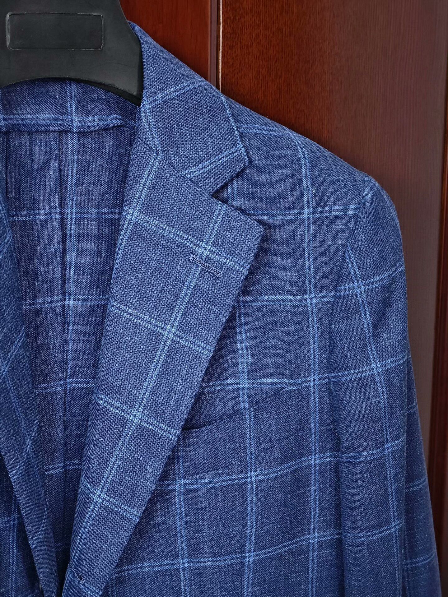 Loro Piana Loro Piana Blue Check Blazer Size US S / EU 44-46 / 1 - 2 Thumbnail
