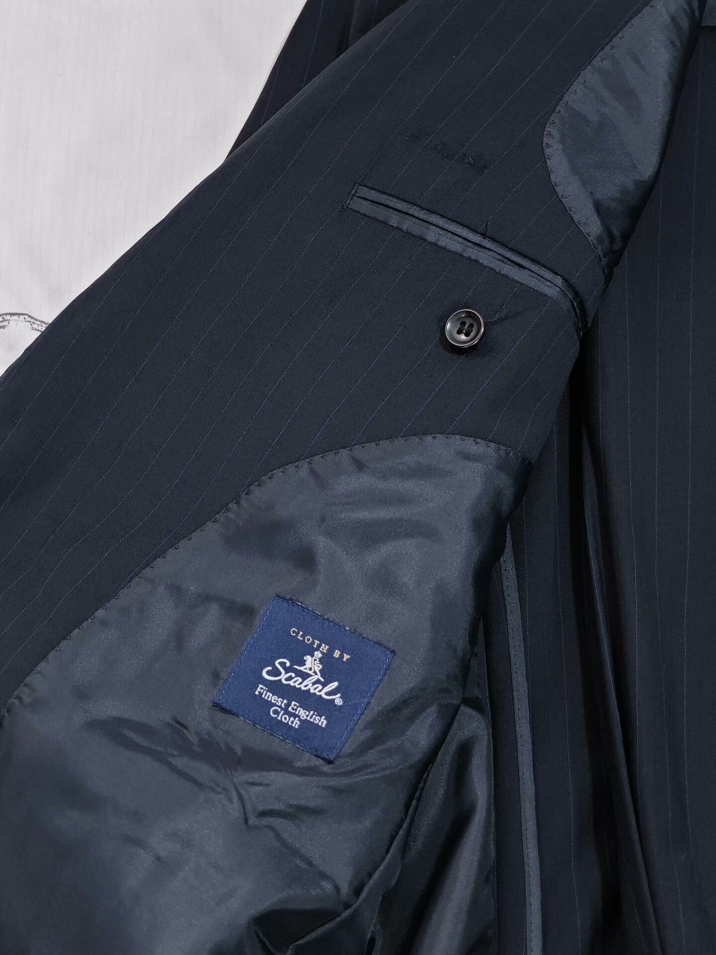 SCABAL Scabal Custom Wool Linen Suit Set Size US M / EU 48-50 / 2 - 7 Thumbnail